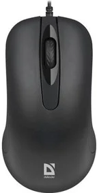Defender Мышь проводная оптическая Classic MB-230 4кнопки,1000/1200dpi,черный.