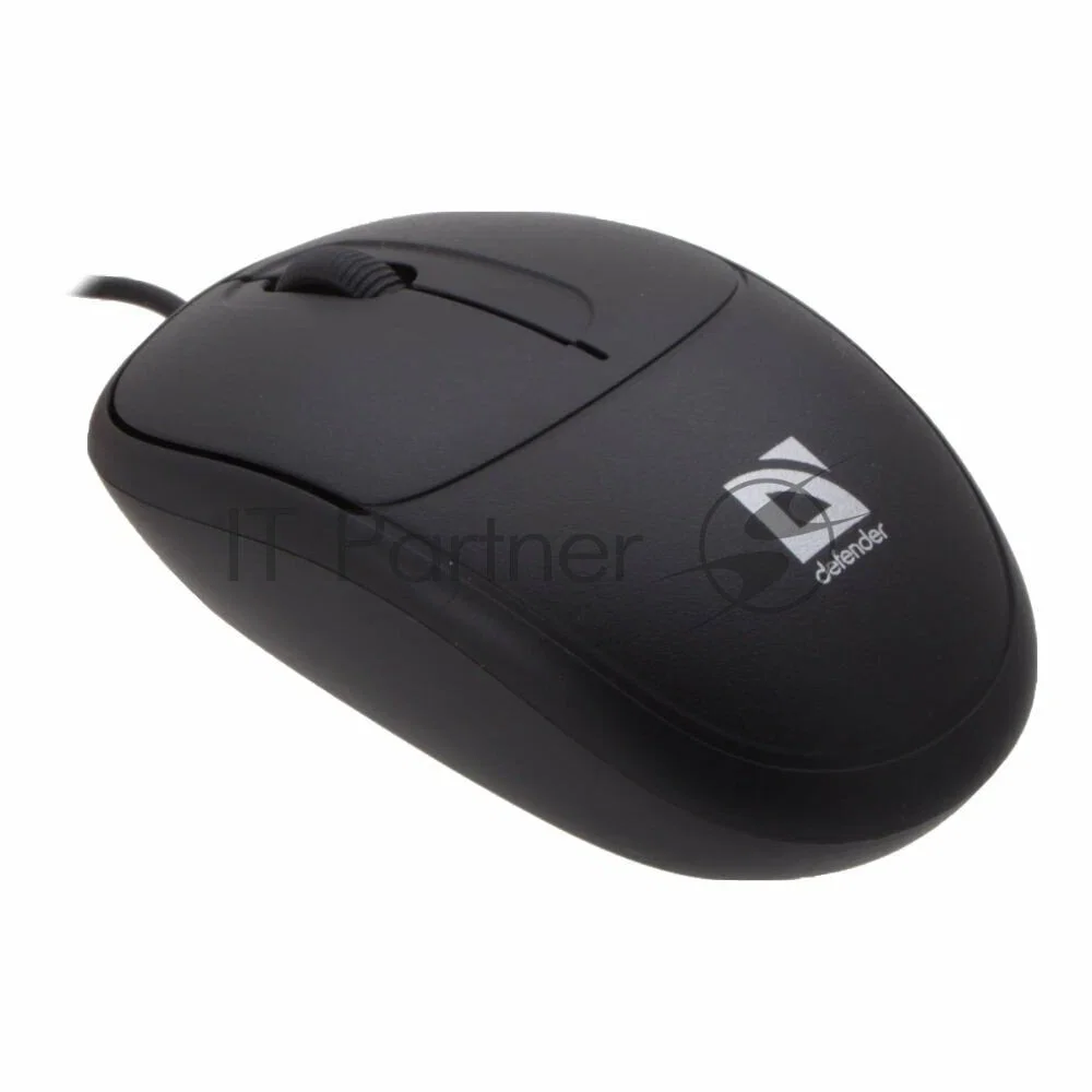 Defender Мышь проводная оптическая Datum MS-980, 3 кнопки, 1000dpi, чёрный, USB.