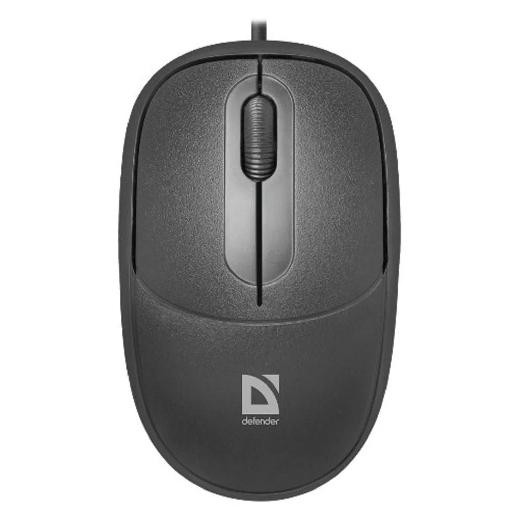 Defender Мышь проводная оптическая Datum MS-980, 3 кнопки, 1000dpi, чёрный, USB.