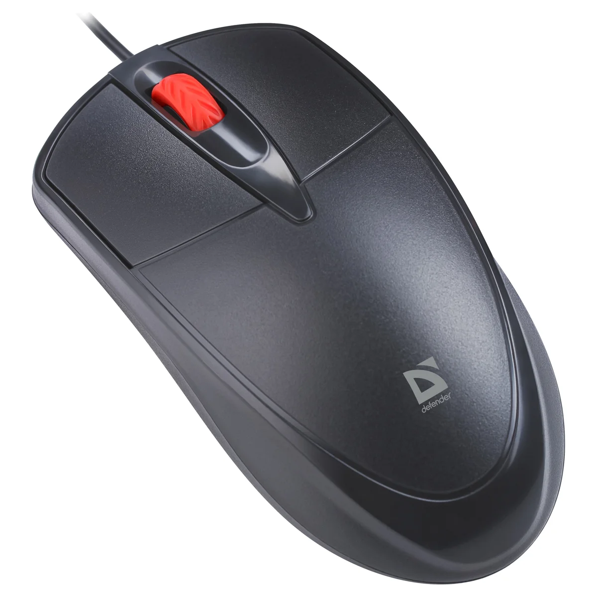 Defender Мышь проводная оптическая Icon MB-057 черн,3D,бесшумная,1,8м,1000dpi
