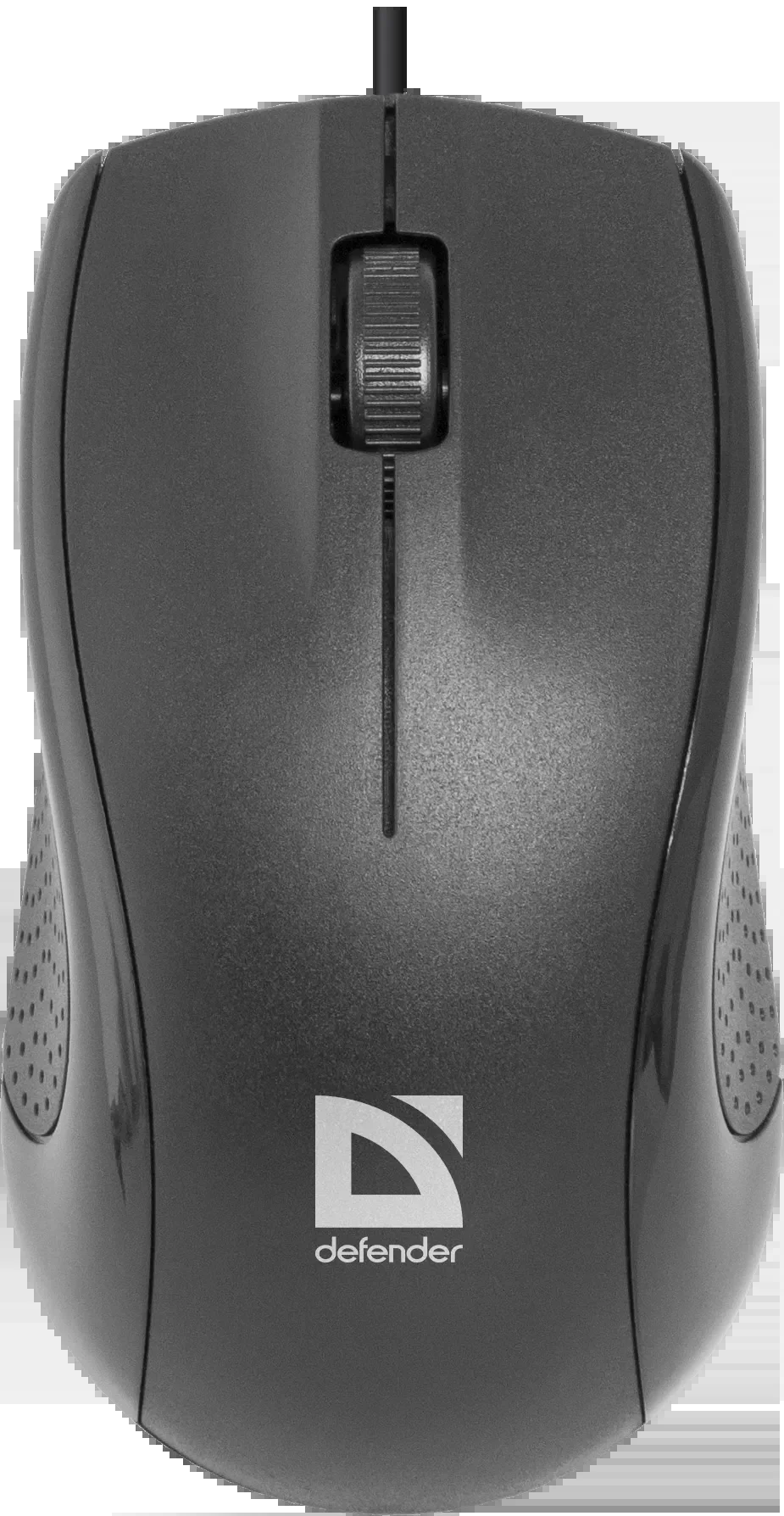 Defender Мышь проводная оптическая Optimum MB-160 2 + колесо кнопка / 1000 dpi / USB / каб - 1,5м / чёрный.