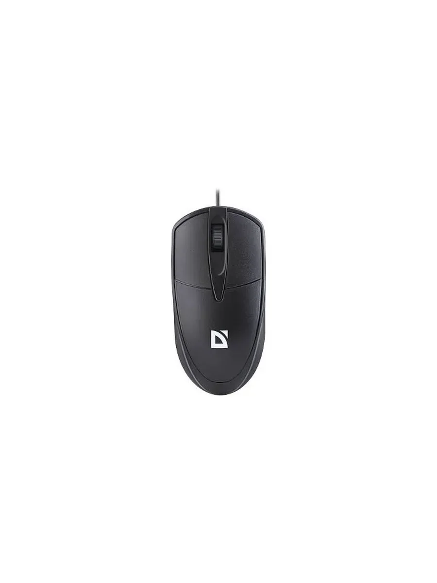 Defender Мышь проводная оптическая Trace MB-989, 3D,1,2м,1000dpi, чёрный.