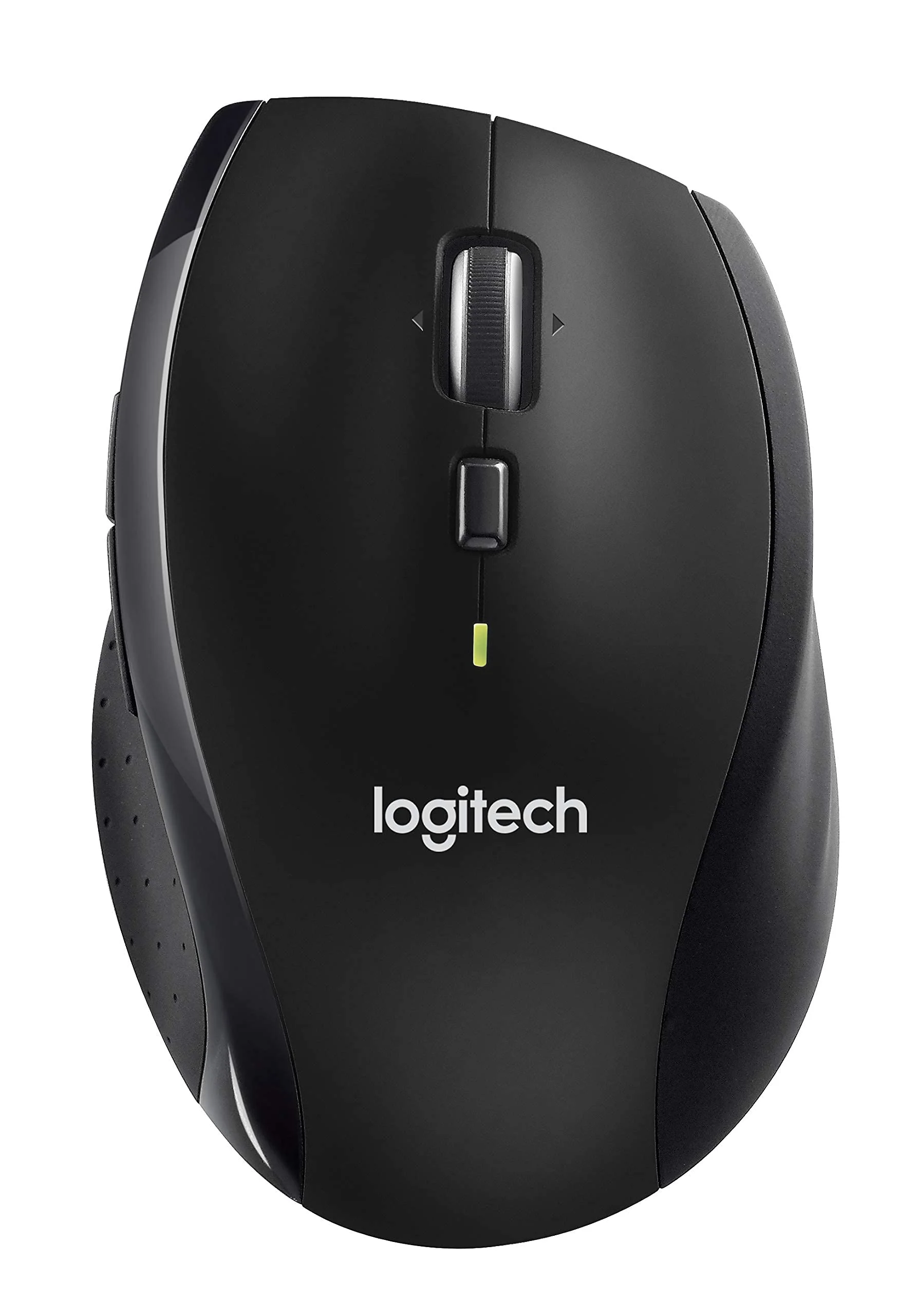 Logitech Мышь беспроводная M705, лазерная, 1000 dpi, USB, серый/чёрный.