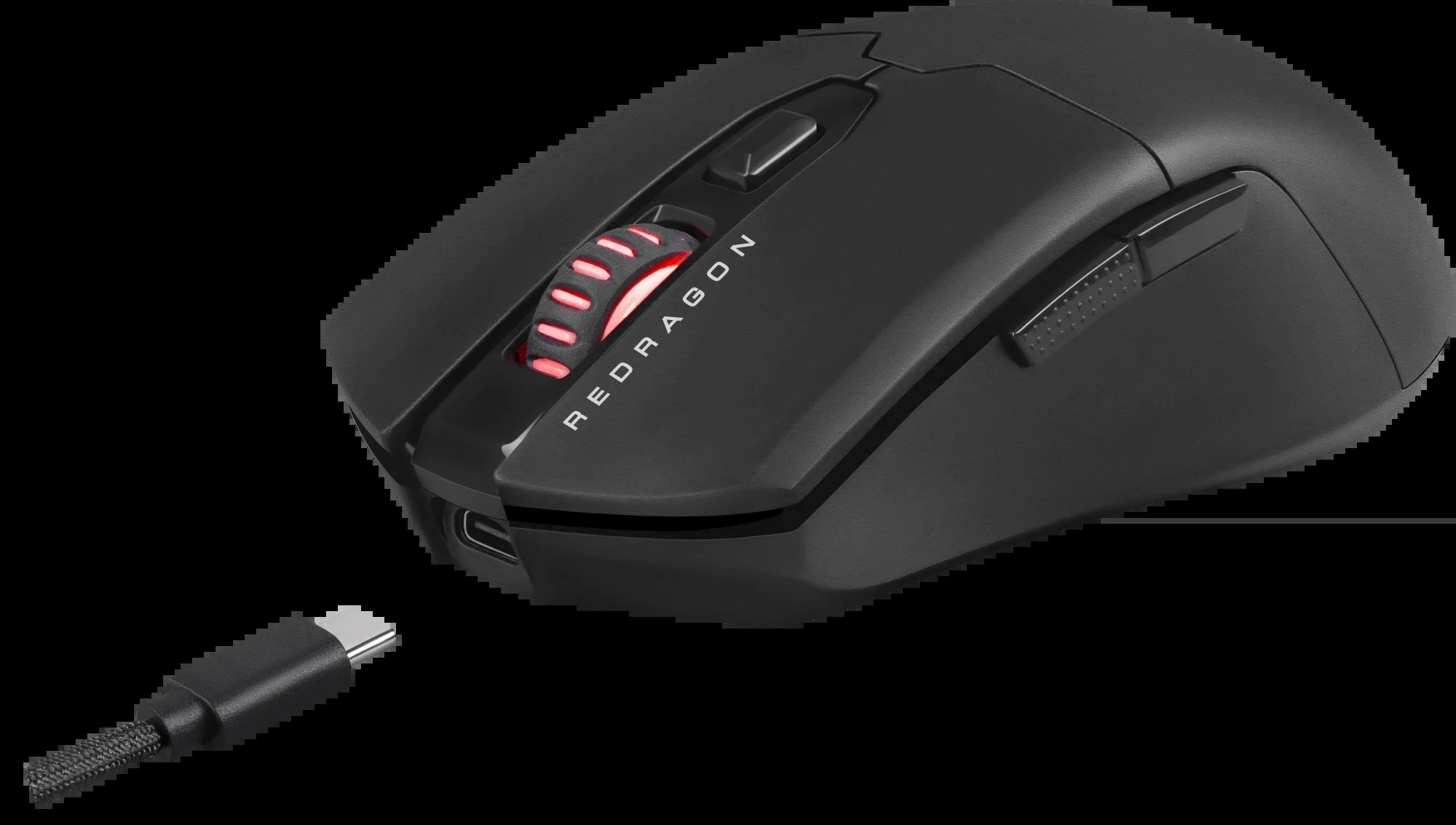 Redragon Игровая мышь проводная Fyzu черный,7кнопок,26000dpi_1
