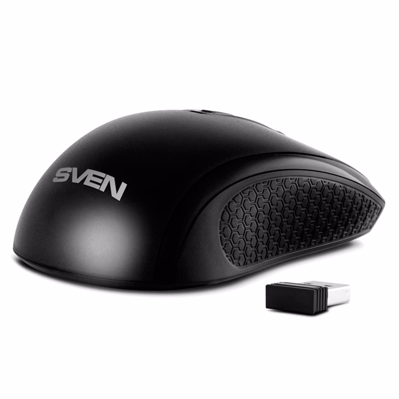 SVEN Мышь беспроводная RX-220W чёрная (3+1кл. 800-1600DPI, блист)