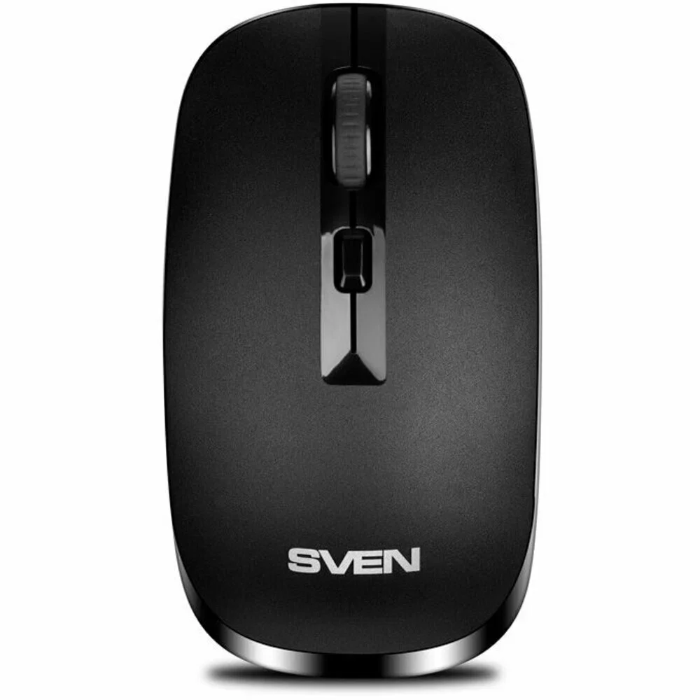 SVEN Мышь беспроводная RX-260W чёрная (2,4 GHz, 3+1кл. 800/1200/1600DPI, блист.)