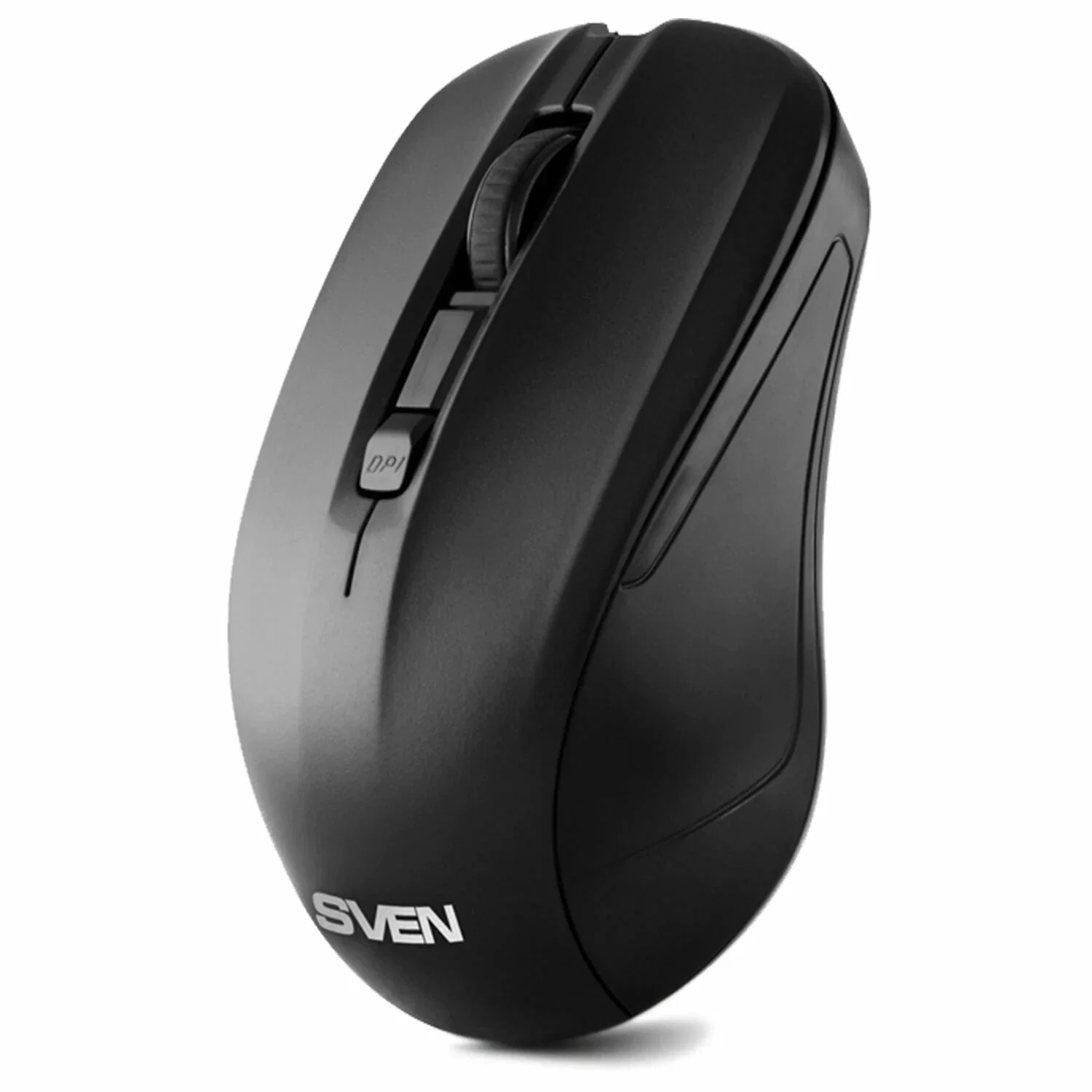 SVEN Мышь беспроводная RX-270W чёрная (3+1кл. 800-1600DPI, блист)