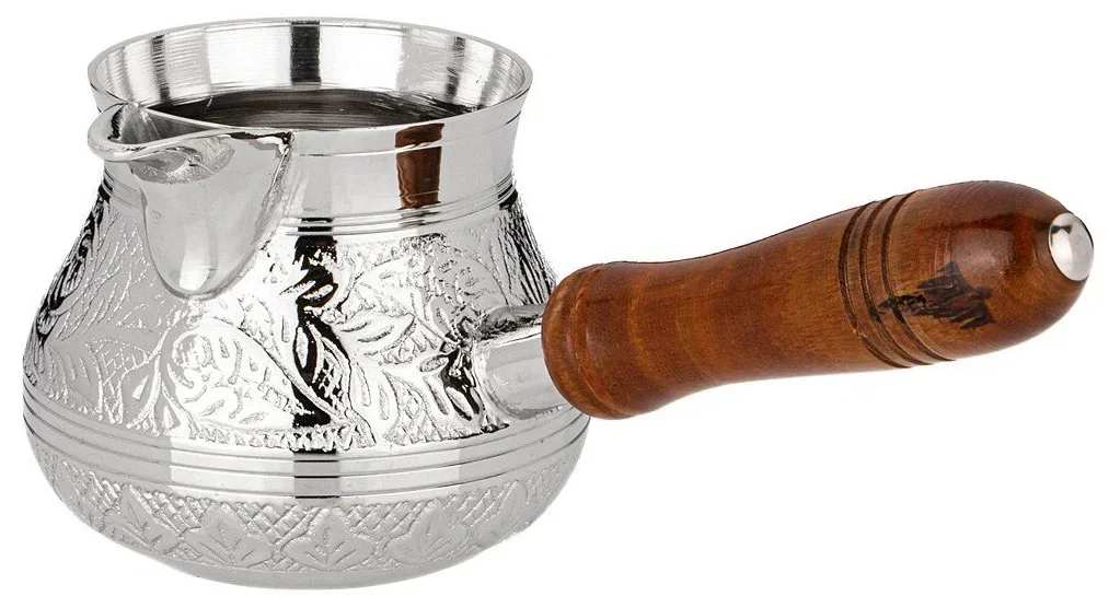 ТУРКА РЕЗНАЯ "GRAVING" 350МЛ. ЛАТУНЬ (КОР=40ШТ.)