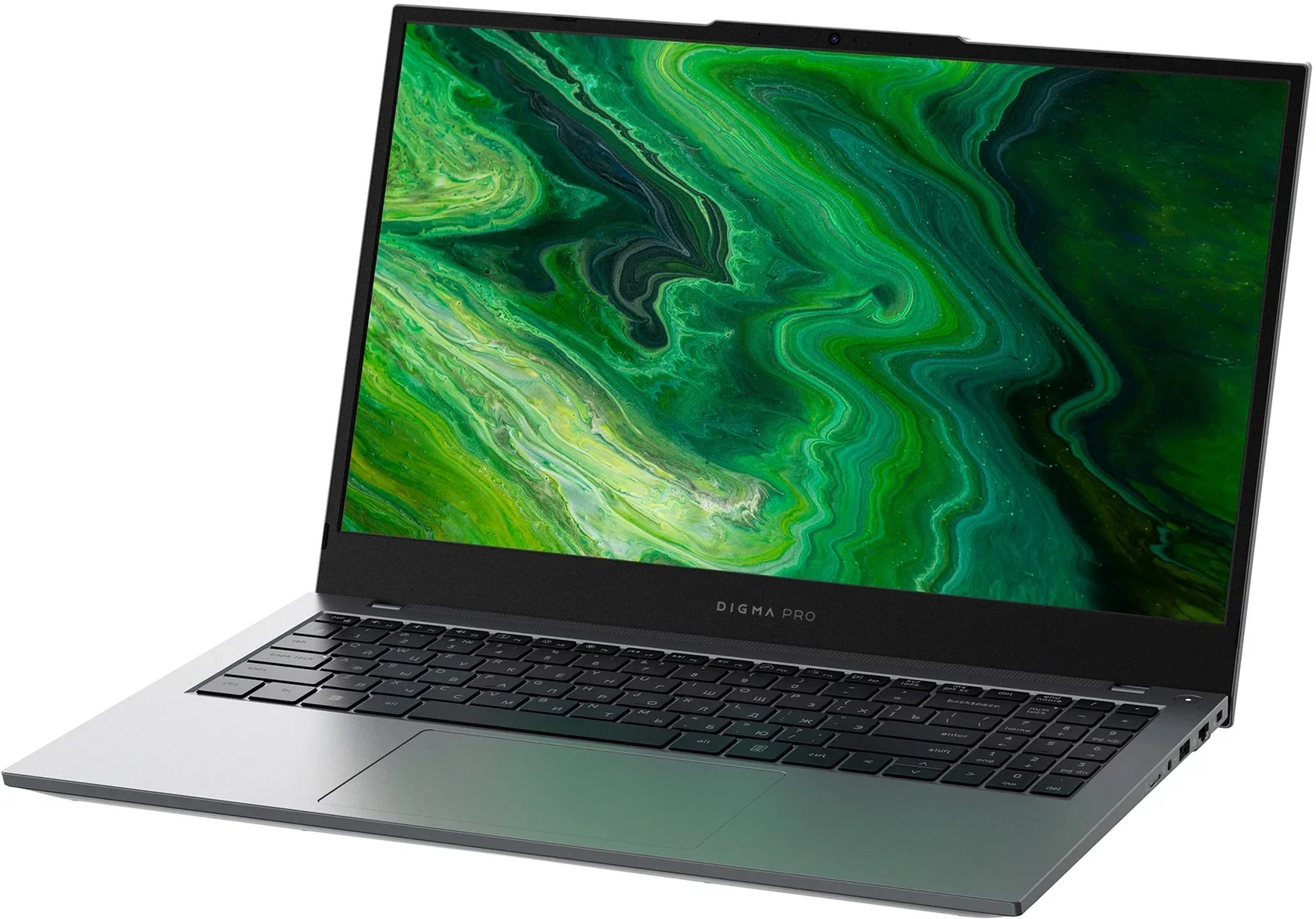 Ноутбук Digma Pro Fortis M Core i7 1255U 16Gb SSD512Gb Intel Iris Xe graphics 15.6" IPS FHD (1920x1080) Windows 11 Pro grey WiFi BT Cam 4250mAh (DN15P