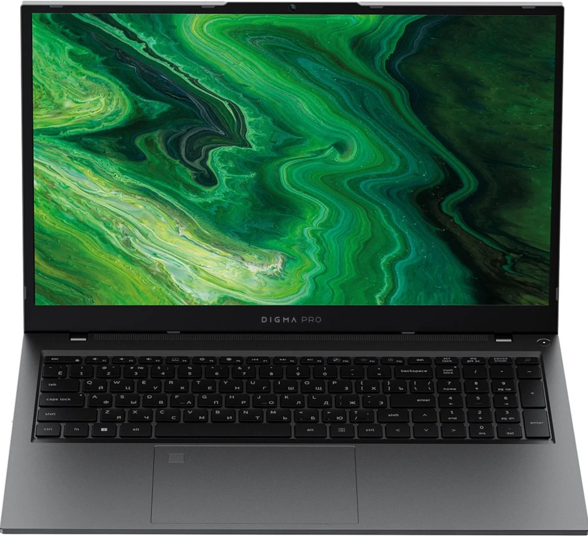 Ноутбук Digma Pro Fortis M Core i7 1255U 32Gb SSD512Gb Intel Iris Xe graphics 15.6" IPS FHD (1920x1080) Windows 11 Pro grey WiFi BT Cam 4250mAh (DN15P