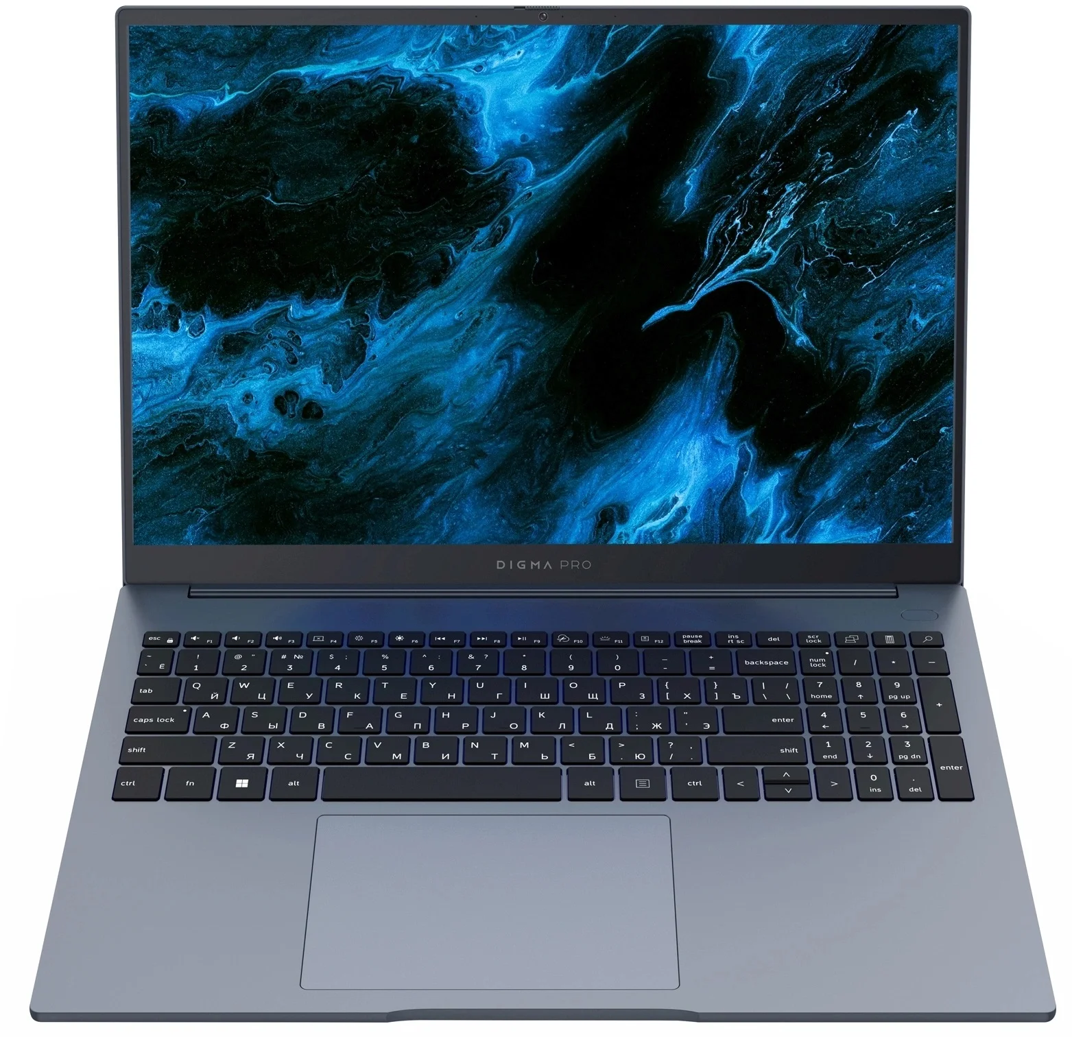 Ноутбук Digma Pro Pactos Ryzen 5 7430U 16Gb SSD512Gb AMD Radeon Graphics 16" IPS WUXGA (1920x1200) Windows 11 Pro dk.grey WiFi BT Cam 5500mAh (DN16R5-