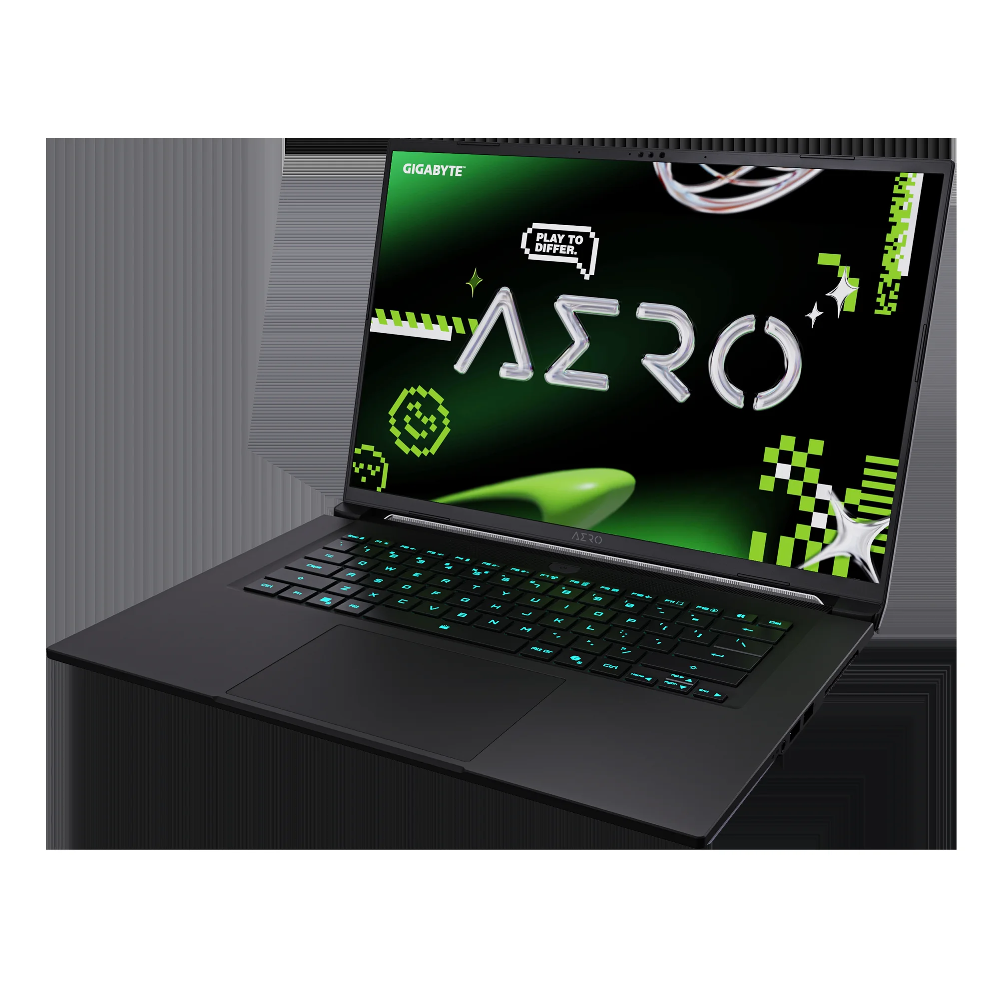 Ноутбук Gigabyte Aero X16 1TH Ryzen AI 7 350 16Gb SSD1Tb NVIDIA GeForce RTX5050 8Gb 16" IPS QHD+ (2560x1600) без ОС grey WiFi BT Cam (1TH93KZC94AD)
