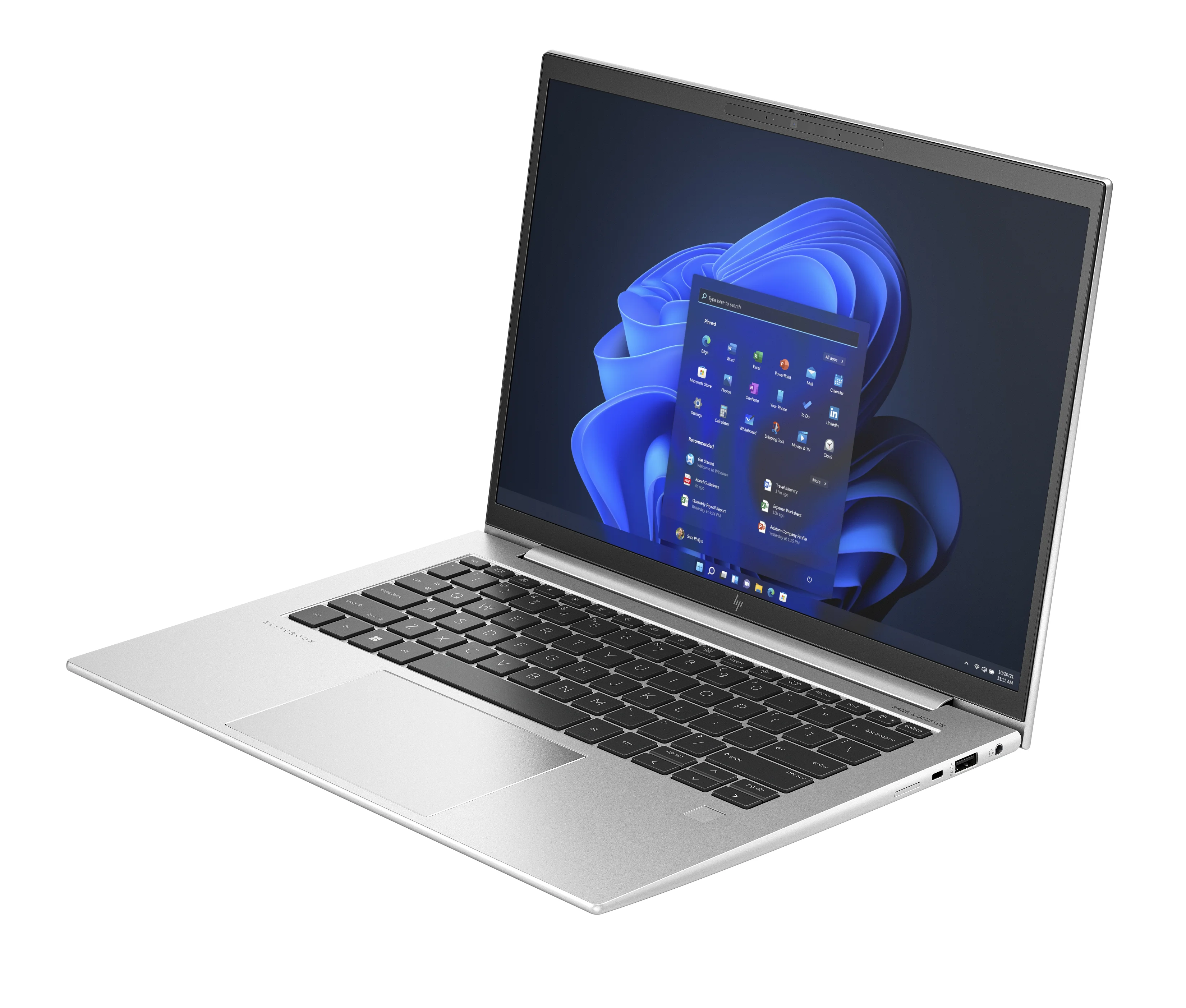 Ноутбук HP EliteBook 840 G11 Core Ultra 7 155U 16Gb SSD512Gb Intel Graphics 14" IPS WUXGA (1920x1200) Windows 11 Pro 64 silver WiFi BT Cam (9M4K1AT)