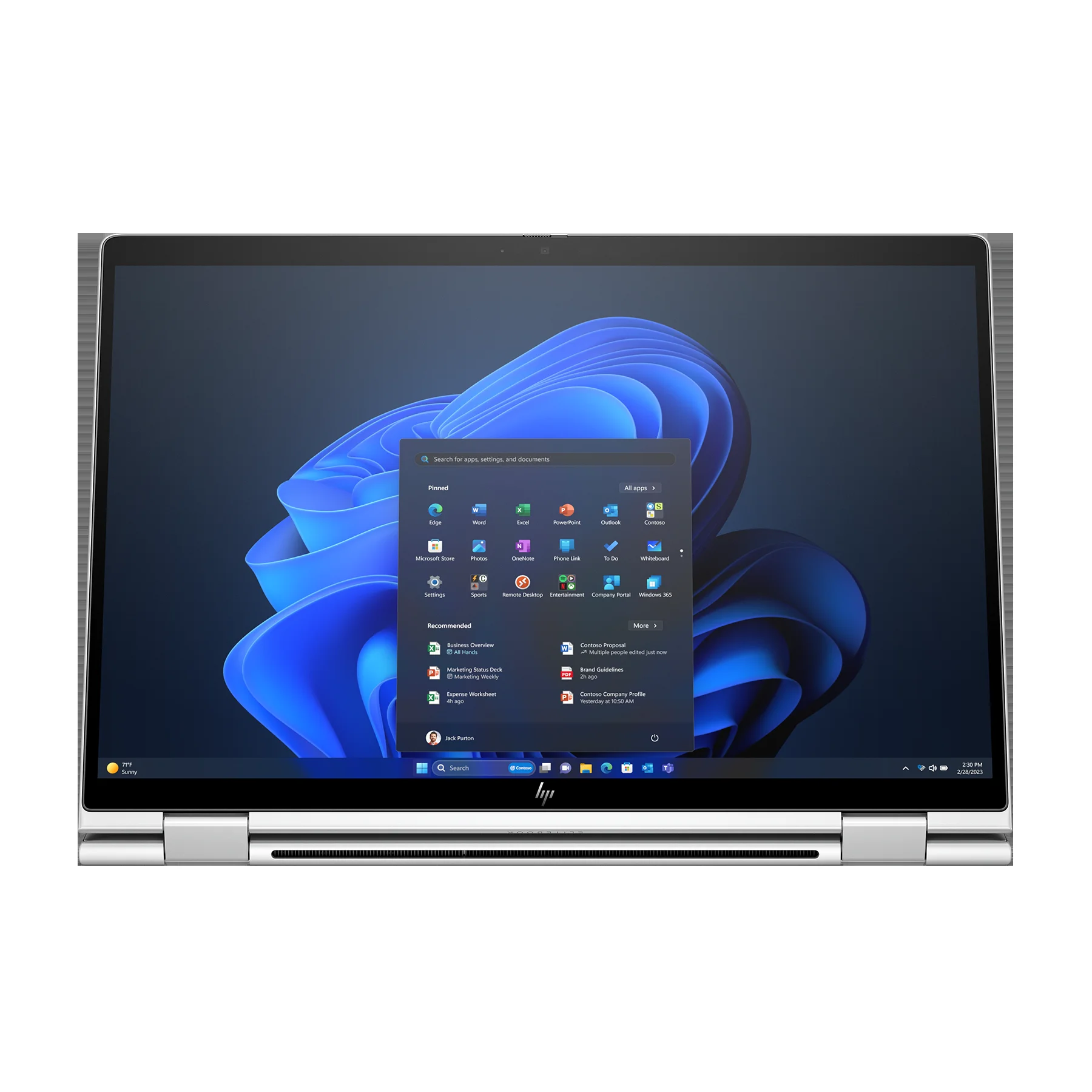 Ноутбук HP EliteBook x360 1040 G11 Core Ultra 7 155H 16Gb SSD512Gb Intel Arc 14" Touch WUXGA (1920x1200) Windows 11 Pro 64 silver WiFi BT Cam (A36X9ET