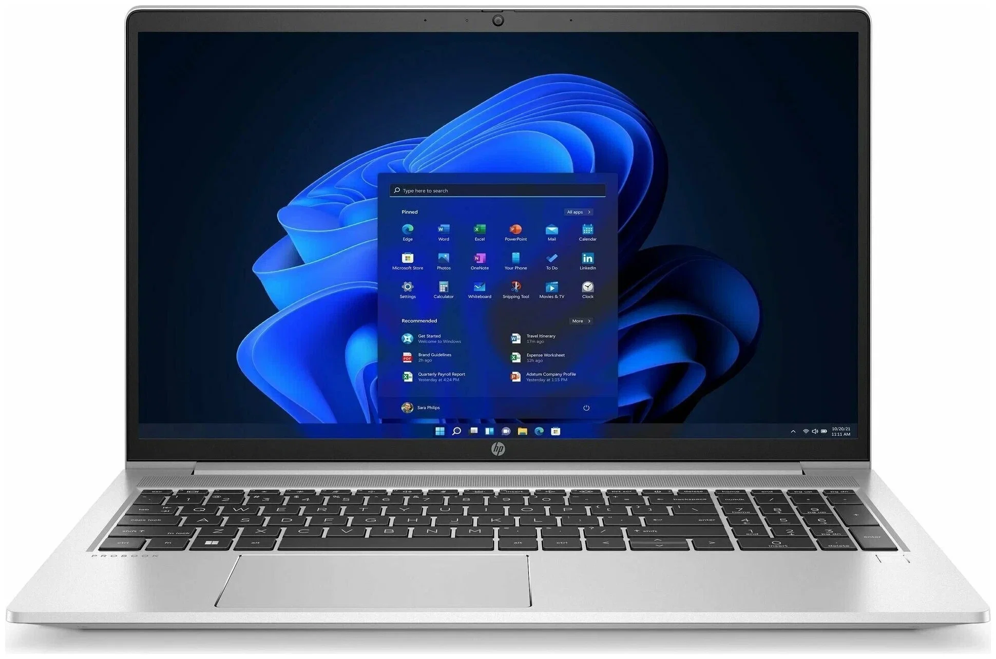 Ноутбук HP ProBook 4 G1a Ryzen 5 230 16Gb SSD256Gb AMD Radeon 16" FHD (1920x1200) Windows 11 Pro silver WiFi BT Cam (BM2S8UT)