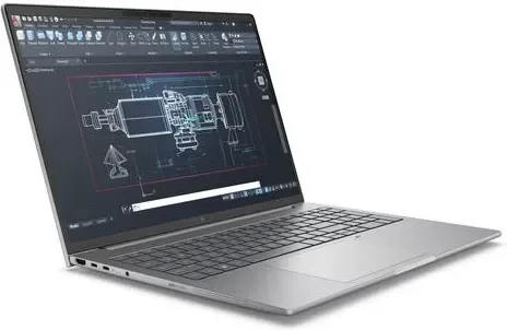Ноутбук HP ZBook 8 G1i Core Ultra 7 265H 32Gb SSD1Tb NVIDIA RTX 500 Ada 4Gb 16" WQUXGA (3840x2400) Windows 11 Pro 64 silver WiFi BT Cam (BX7V8UT)