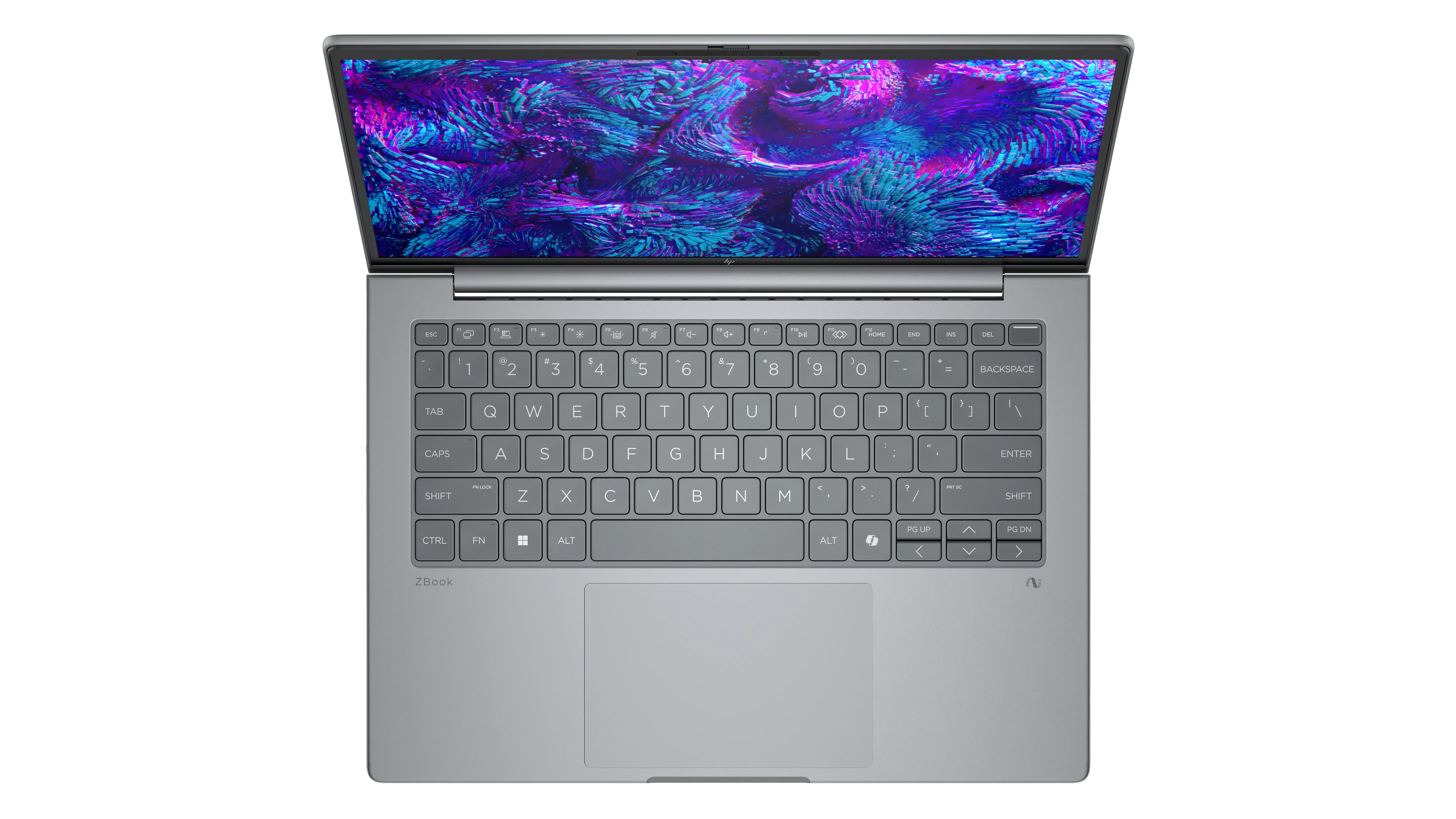 Ноутбук HP ZBook 8 G1i Core Ultra 7 265H 32Gb SSD1Tb NVIDIA RTX 500 Ada 4Gb 16" WQUXGA (3840x2400) Windows 11 Pro 64 silver WiFi BT Cam (BX7V8UT)