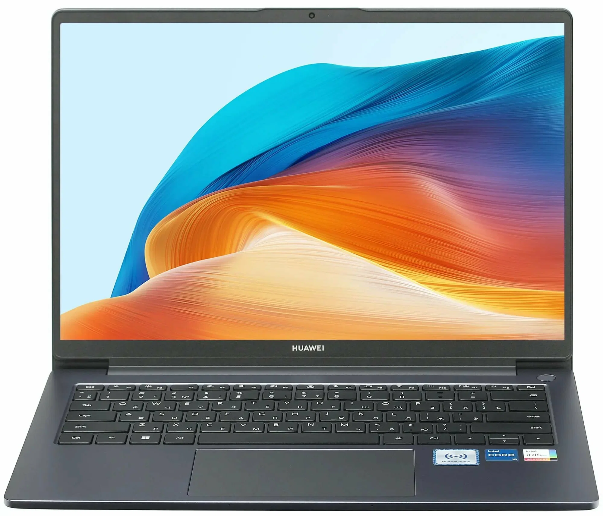 Ноутбук Huawei MateBook D 14 MDG-X MendelG-W5611D Core i5 13420H 16Gb SSD1Tb Intel UHD Graphics 14" IPS FHD (1920x1200) без ОС grey space WiFi BT Cam