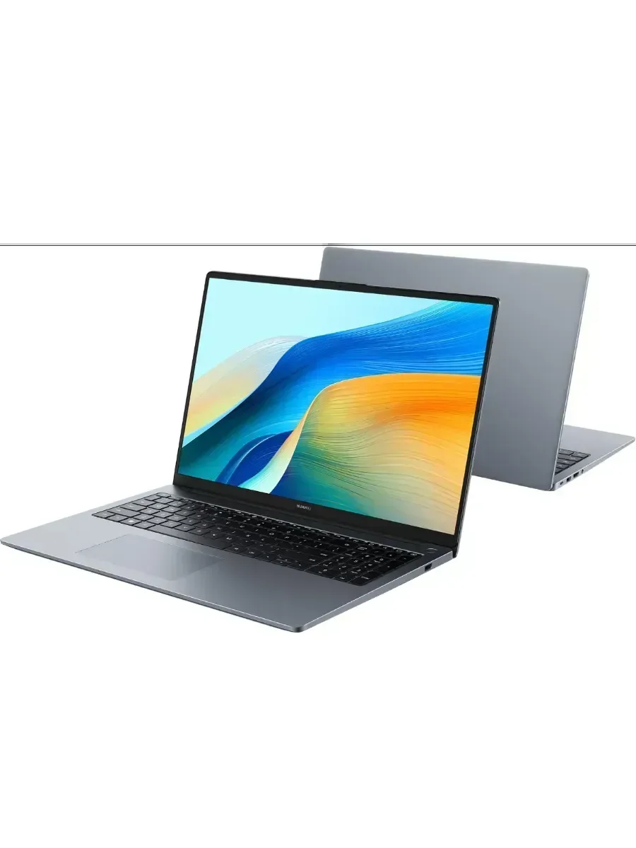Ноутбук Huawei MateBook D 16 MCLG-X Core i9 13900H 16Gb SSD1Tb Intel Iris Xe graphics 16" IPS (1920x1200) без ОС grey space WiFi BT Cam (53014HYG)