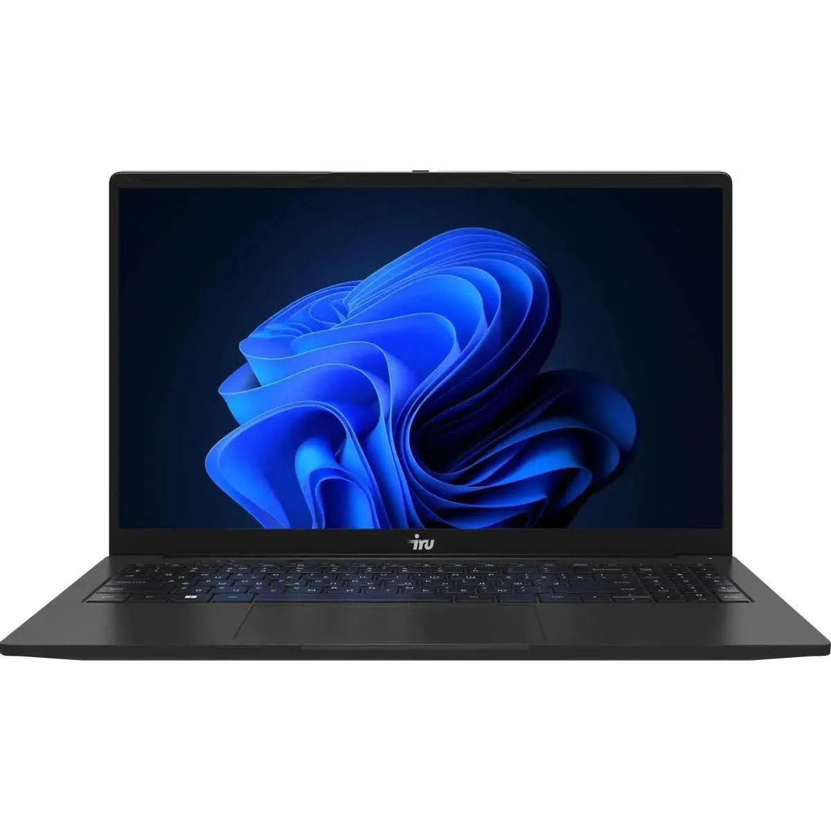Ноутбук IRU Strato 15ALI Core i5 1235U 8Gb SSD256Gb Intel Iris Xe graphics 15.6" IPS FHD (1920x1080) Windows 11 Pro Multi Language 64 black WiFi BT Ca