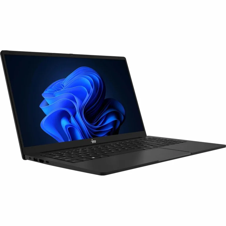 Ноутбук IRU Strato 15ALID5 Core i3 1315U 16Gb SSD512Gb Intel UHD Graphics 15.6" IPS FHD (1920x1080) FreeDOS black WiFi BT Cam 6000mAh (2148024)