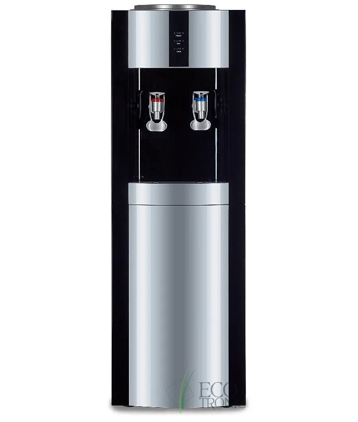 Кулер для воды Ecotronic "Экочип" V21-LCE black silver, 12356