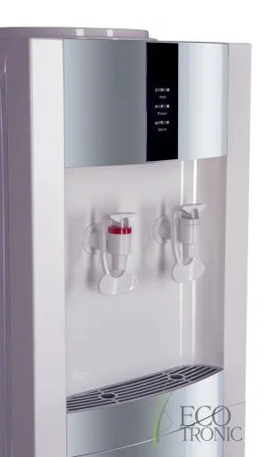 Кулер для воды Ecotronic "Экочип" V21-LN white-silver, 7239