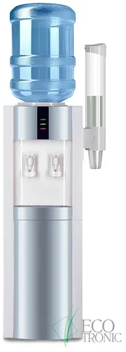 Кулер для воды Ecotronic "Экочип" V21-LWD white-silver, 7240