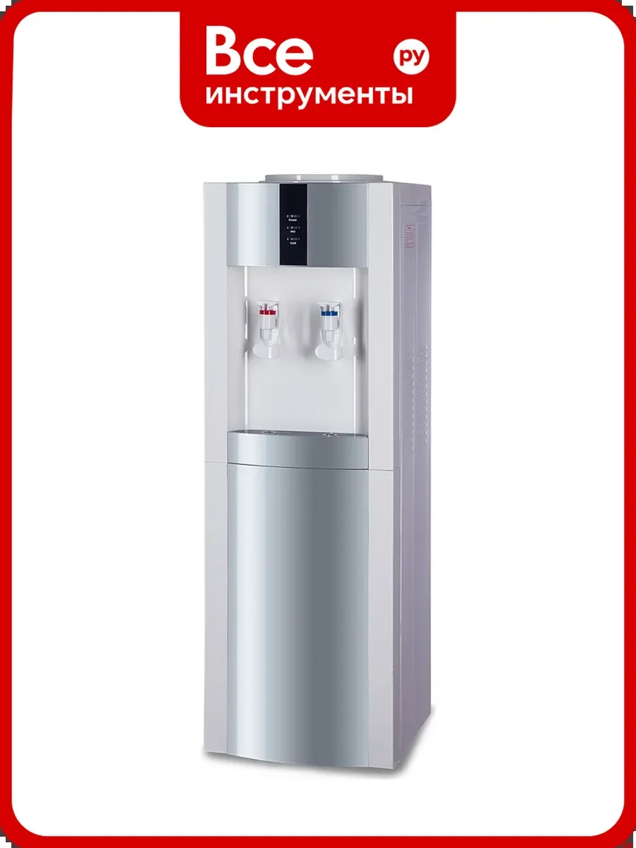 Кулер для воды Ecotronic "Экочип" V21-LWD white-silver, 7240