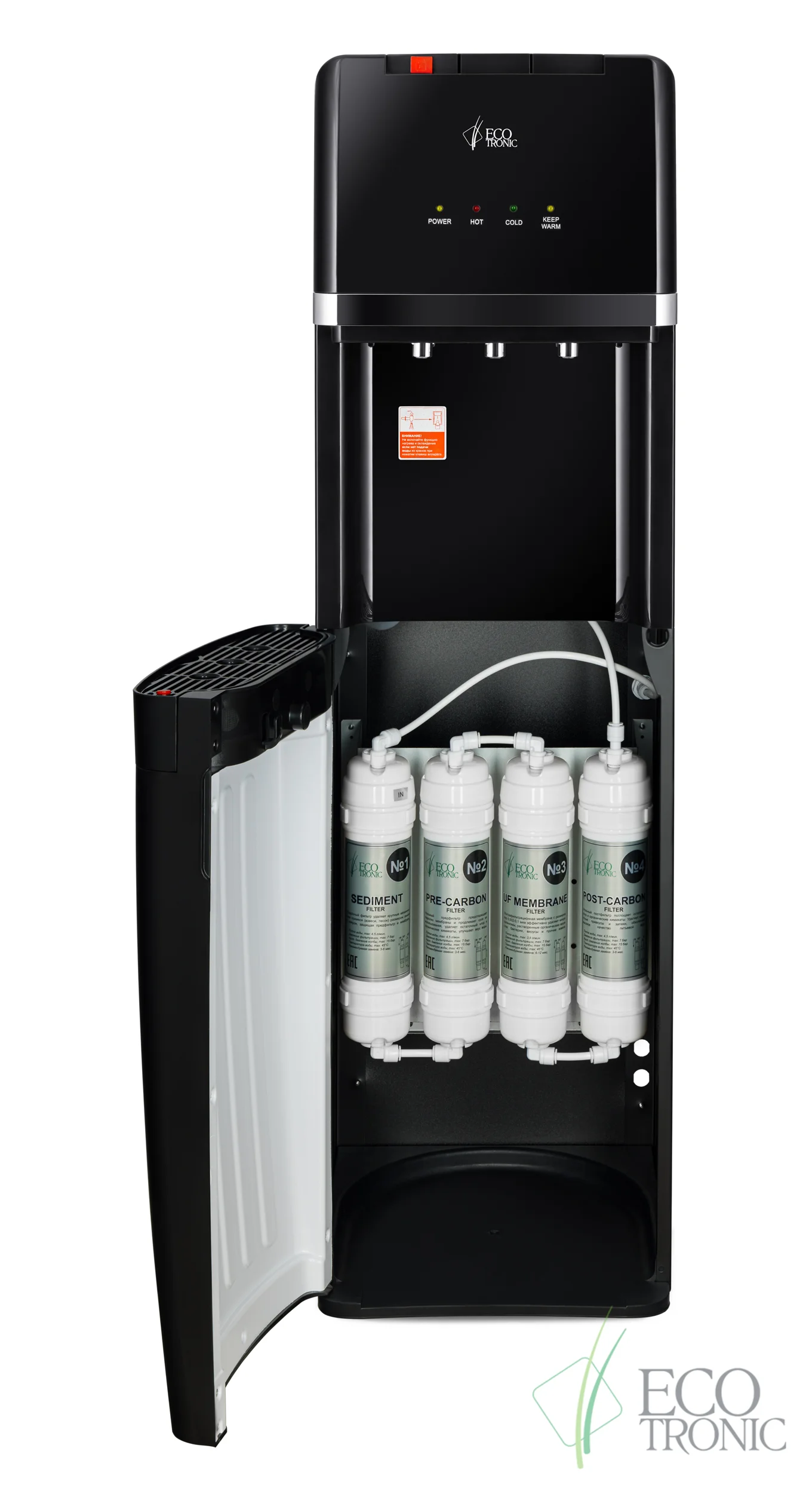 Кулер для воды Ecotronic A7-U4LE Black (ETK12669)