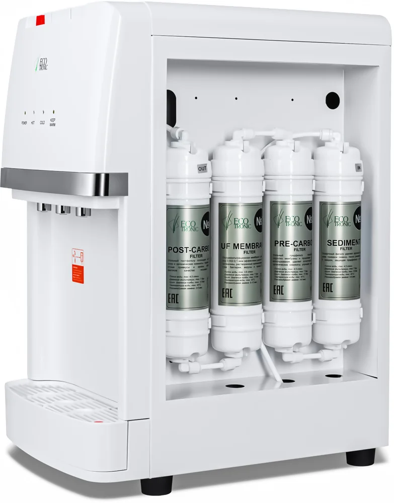 Кулер для воды Ecotronic A7-U4TE, белый (ETK12682)