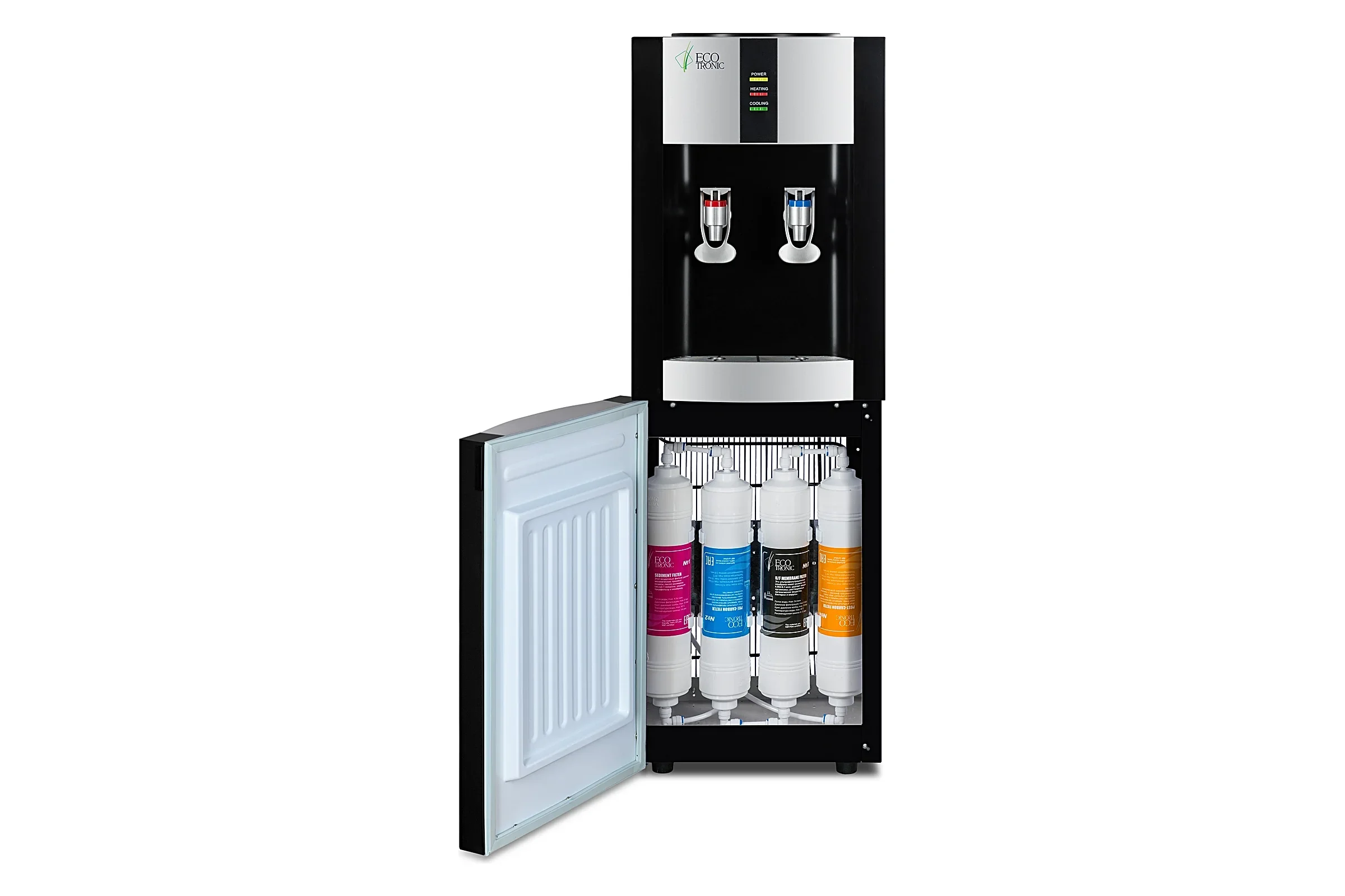 Кулер для воды Ecotronic H1-U4L Black (ETK1821)