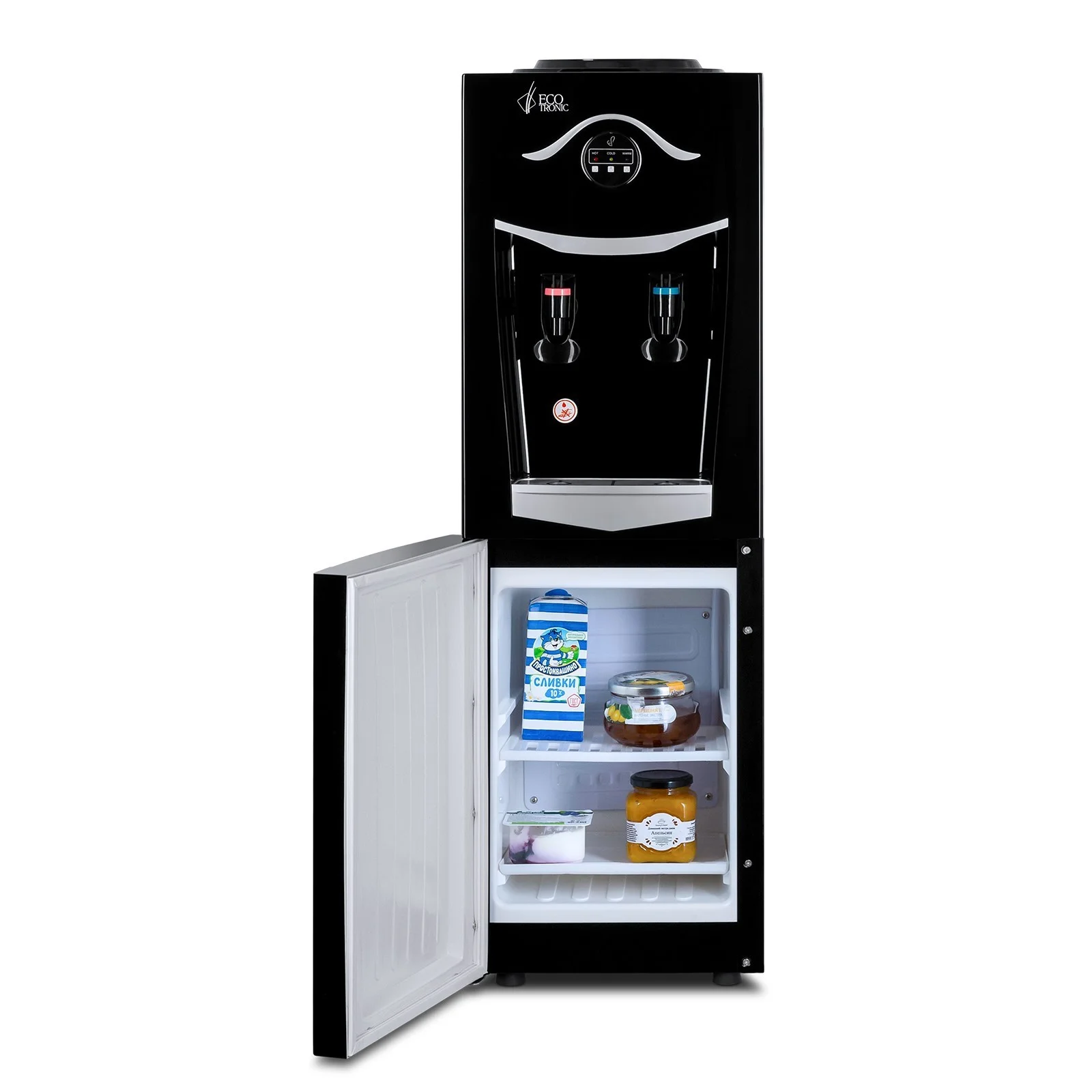 Кулер для воды Ecotronic K21-LF black silver
