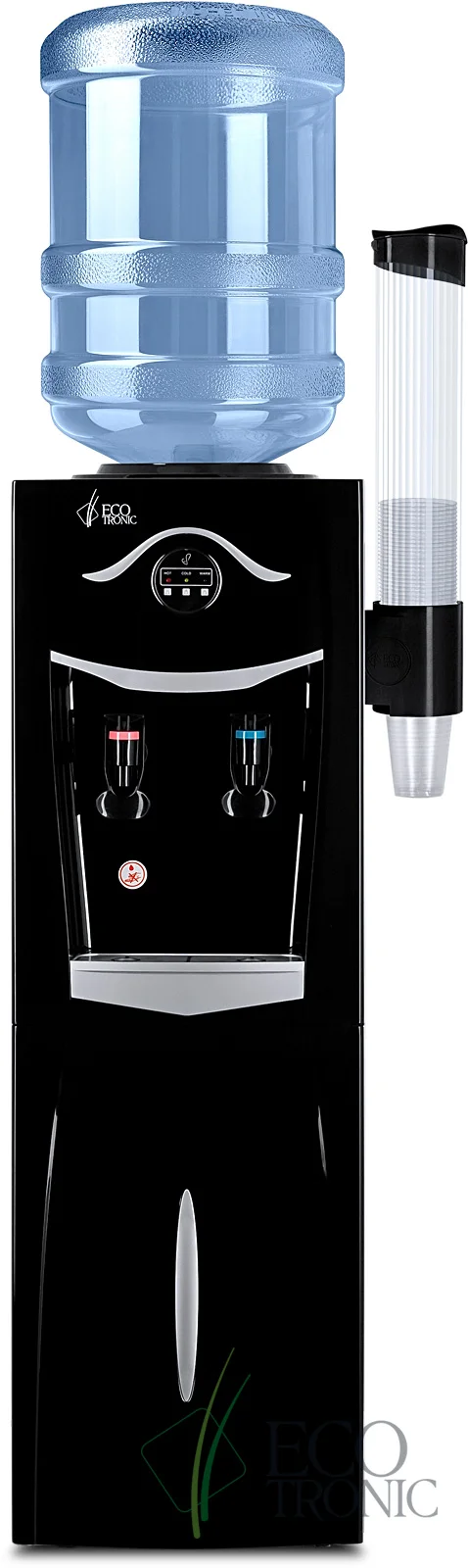 Кулер для воды Ecotronic K21-LF black silver