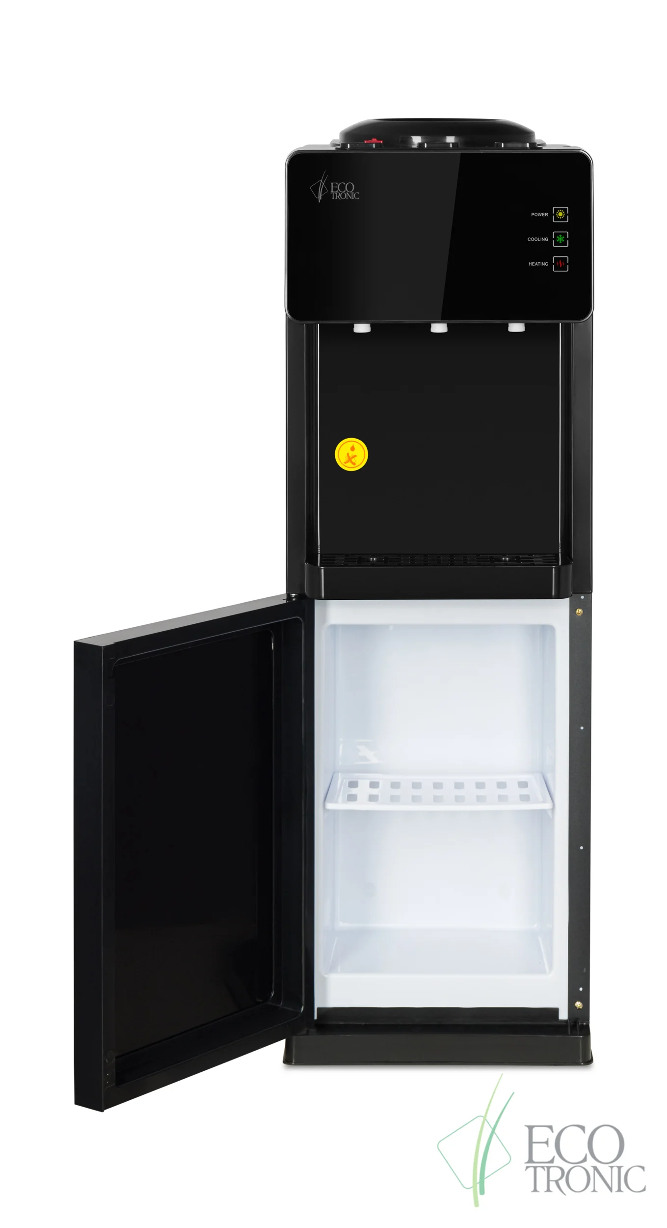 Кулер для воды Ecotronic K23-LCE XS black (ETK12618)