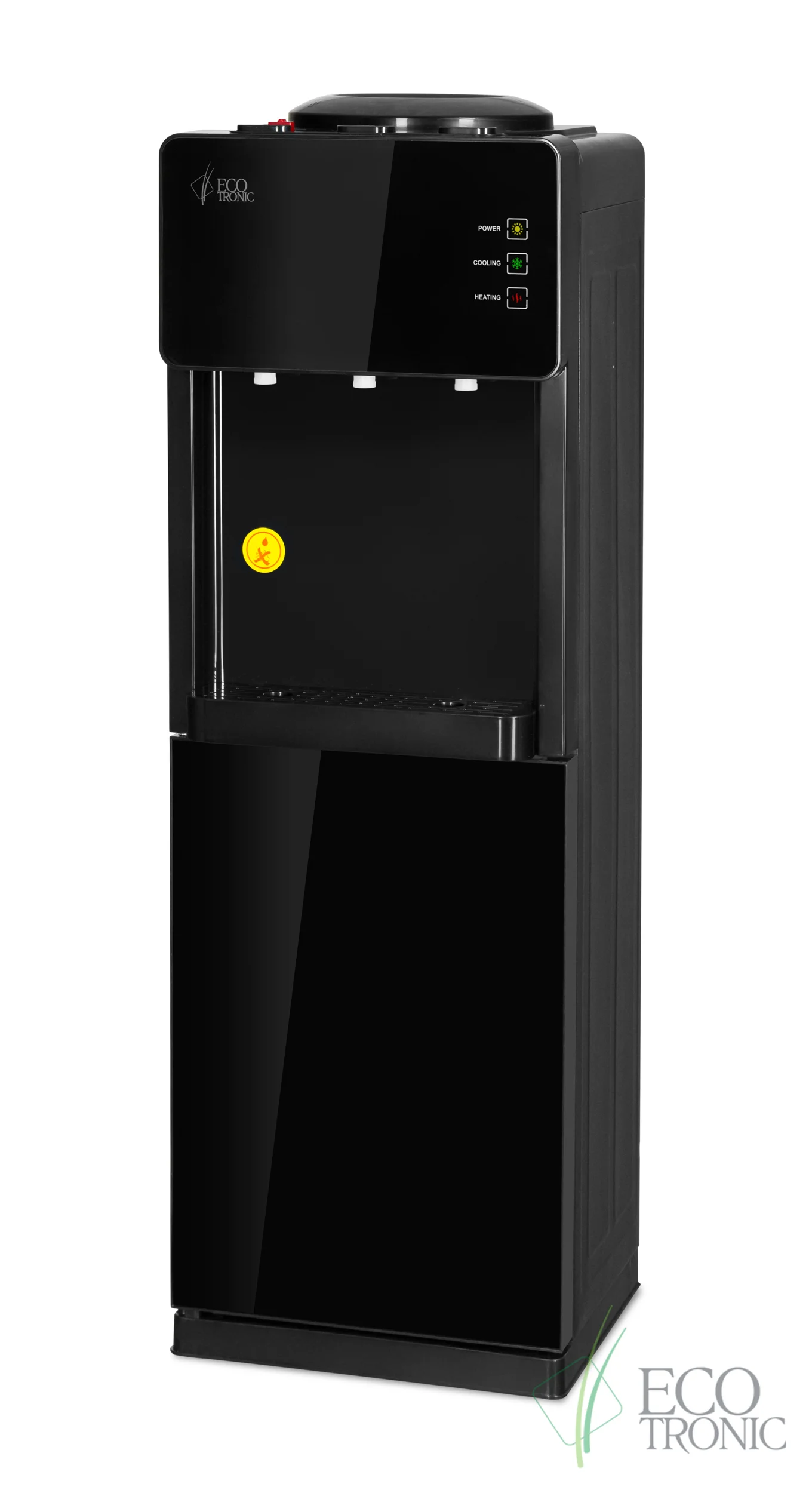 Кулер для воды Ecotronic K23-LCE XS black (ETK12618)
