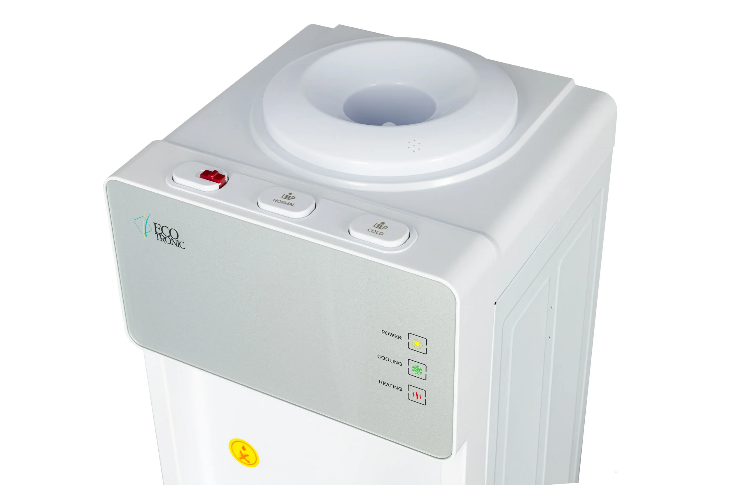 Кулер для воды Ecotronic K23-LCE XS white-silver (ETK12619)