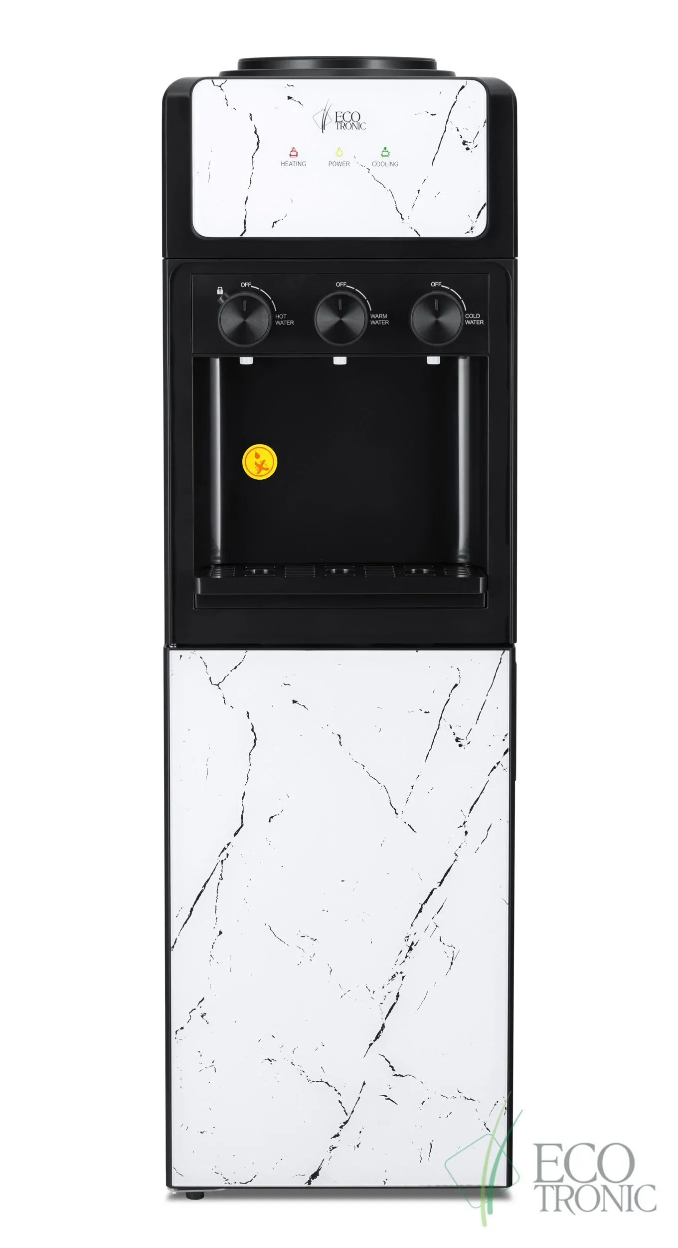 Кулер для воды Ecotronic K25-LCE white Marble (ETK12672)