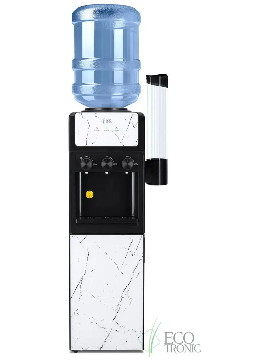 Кулер для воды Ecotronic K25-LCE white Marble (ETK12672)