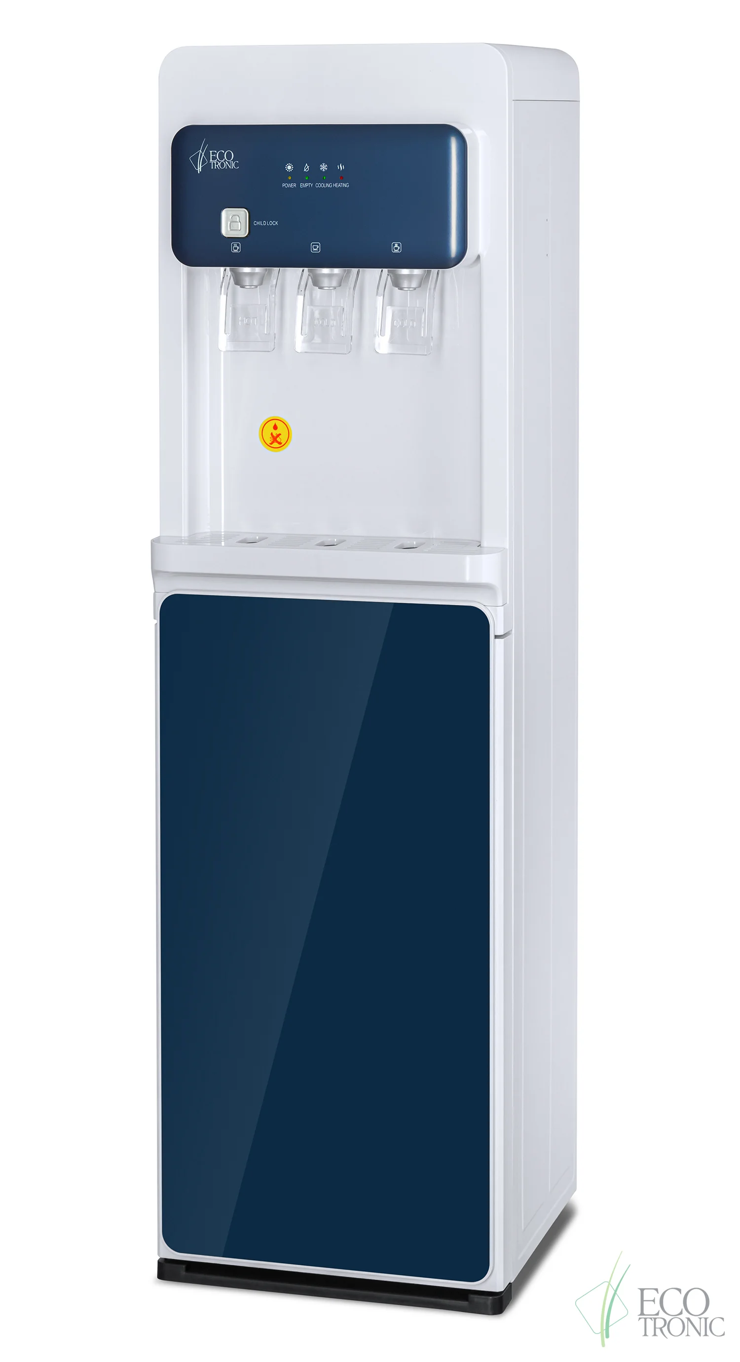 Кулер для воды Ecotronic K43-LXE white-blue (ETK12559)