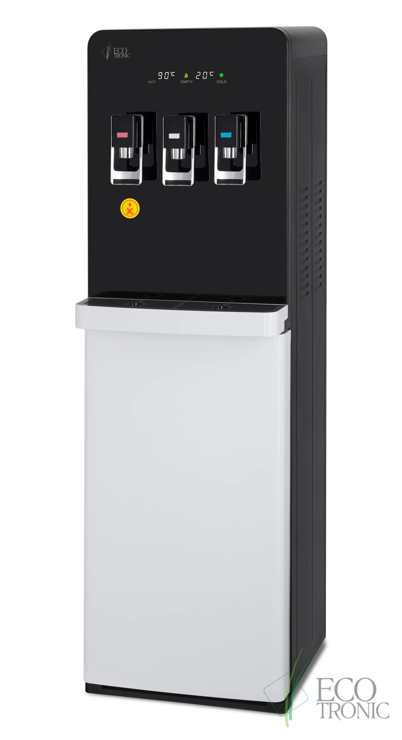 Кулер для воды Ecotronic K44-LXEM, black-silver (ETK13535)