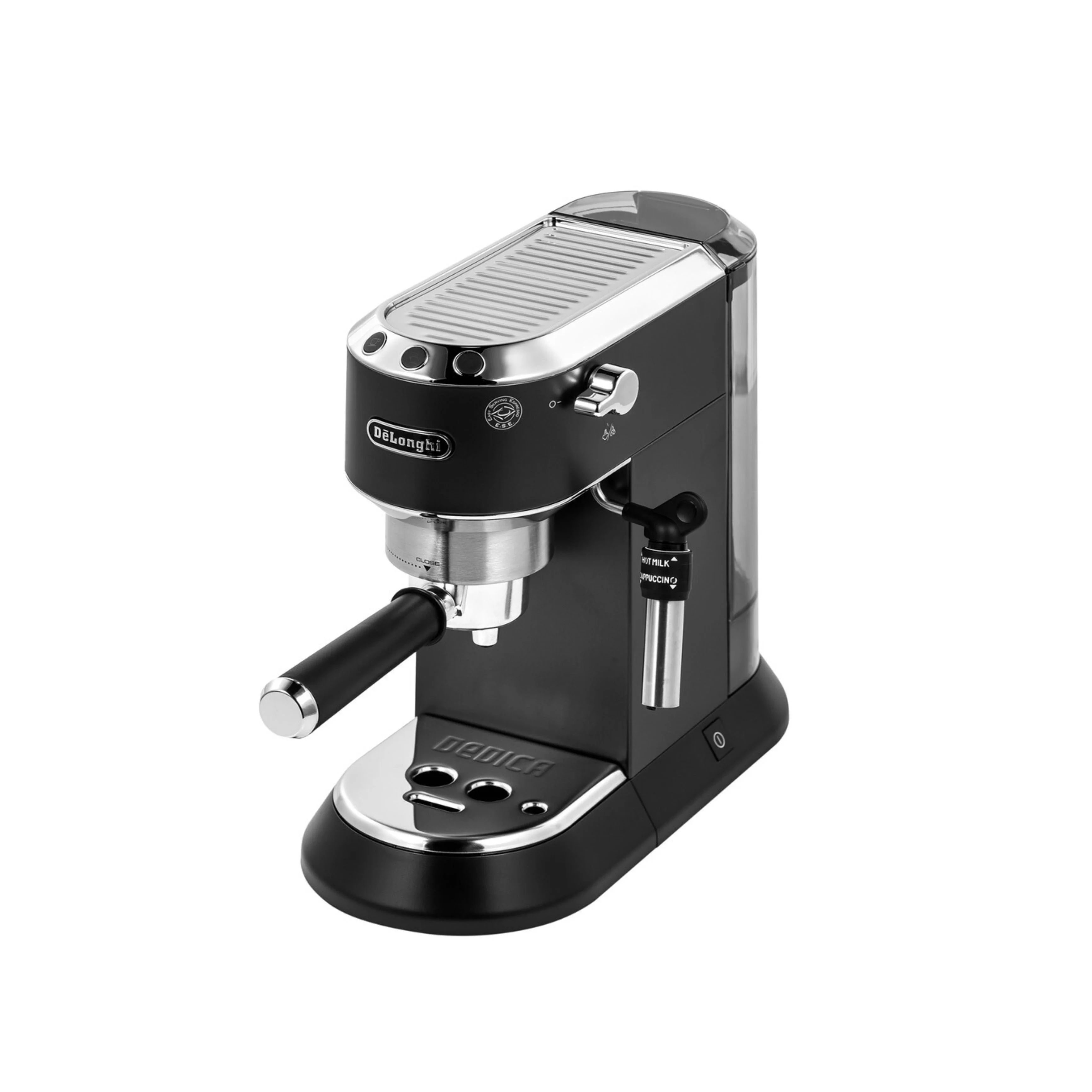 Кофеваркa рожковая DeLonghi EC 685 BK черный, исп. кофе - молотый/чалды, 1.1 л, 1350 Вт, 15 бар