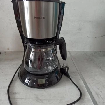 Кофеварка капельная Philips HD7459/20 черный, исп. кофе - молотый, 1.2 л, 1000 Вт.