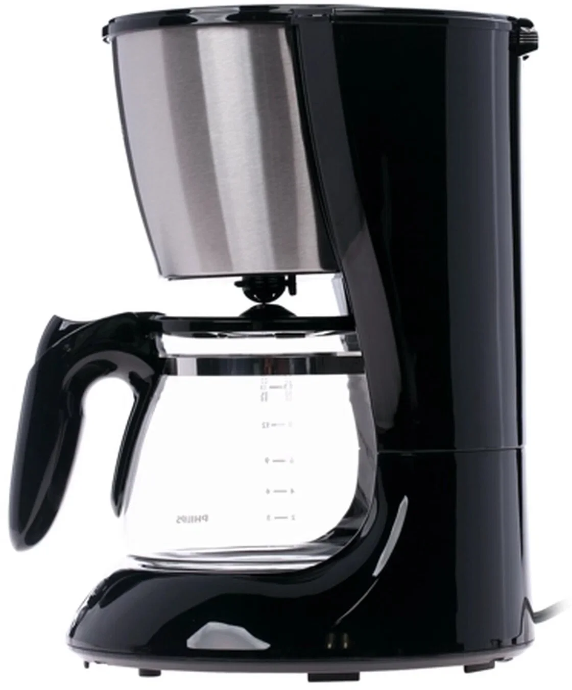 Кофеварка капельная Philips HD7459/20 черный, исп. кофе - молотый, 1.2 л, 1000 Вт.