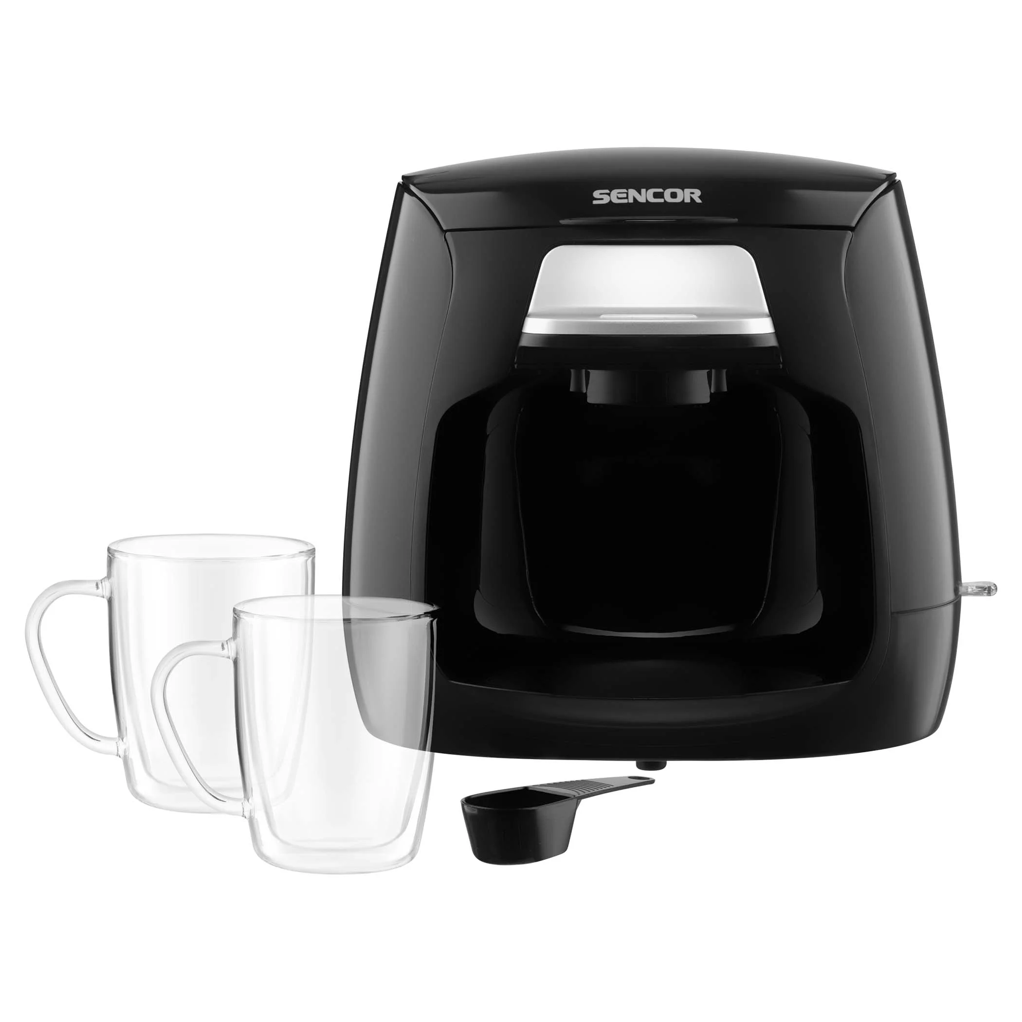 Кофеварка капельная Sencor SCE 2101RD красный, исп. кофе - молотый, 0.3 л. 500 Вт.
