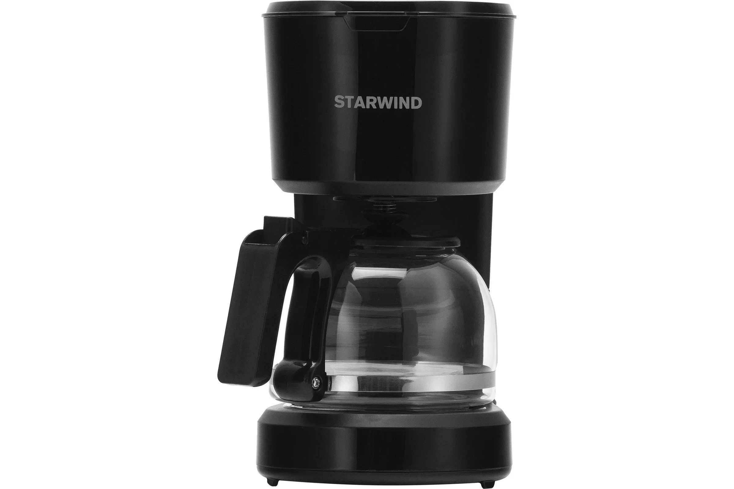 Кофеварка капельная Starwind STD0610 черный, исп. кофе - молотый, 0.6 л, 600 Вт.