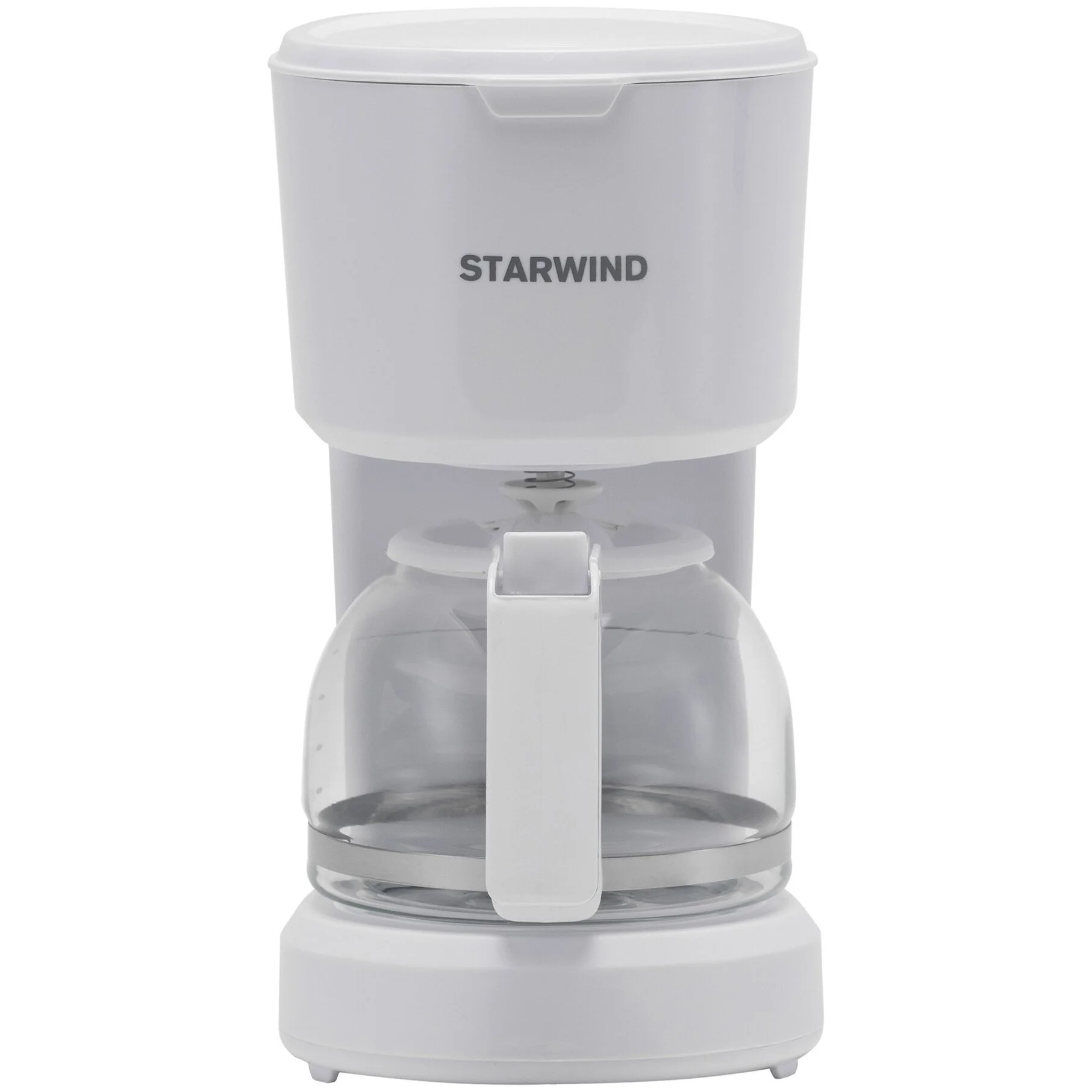 Кофеварка капельная Starwind STD0611 белый, исп. кофе - молотый, 0.6 л, 600 Вт.