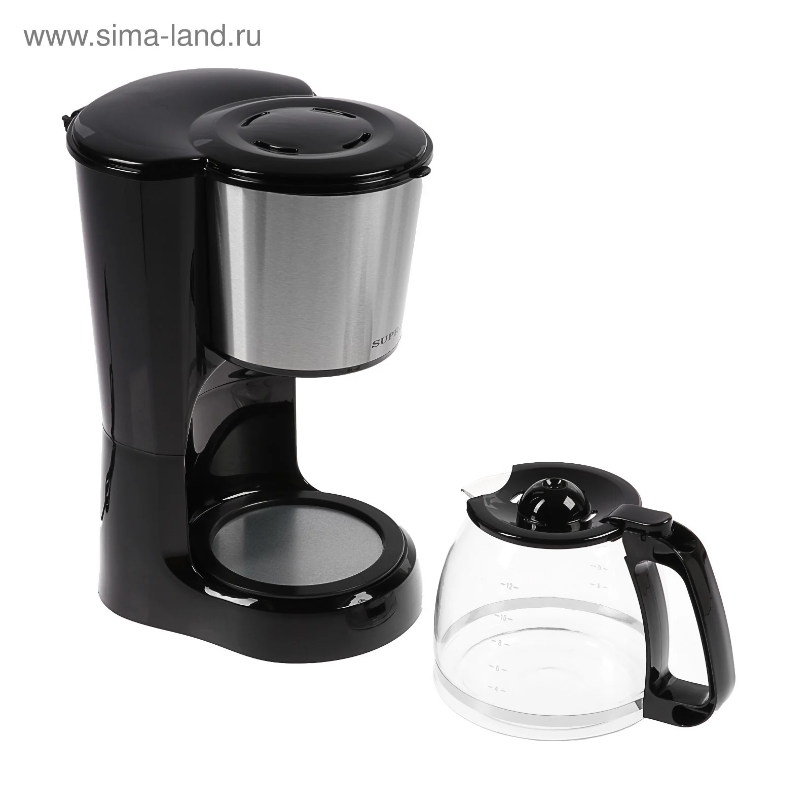 Кофеварка капельная Supra CMS-1501 черный