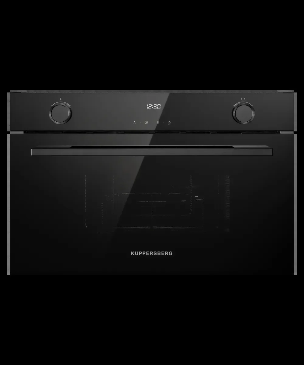 Встраиваемая микроволновая печь Kuppersberg HMW 611 BB, High-Tech, 34 л, поворотное/сенсорное управление, мощность 900 Вт, 5 уровней мощности, 10 авто