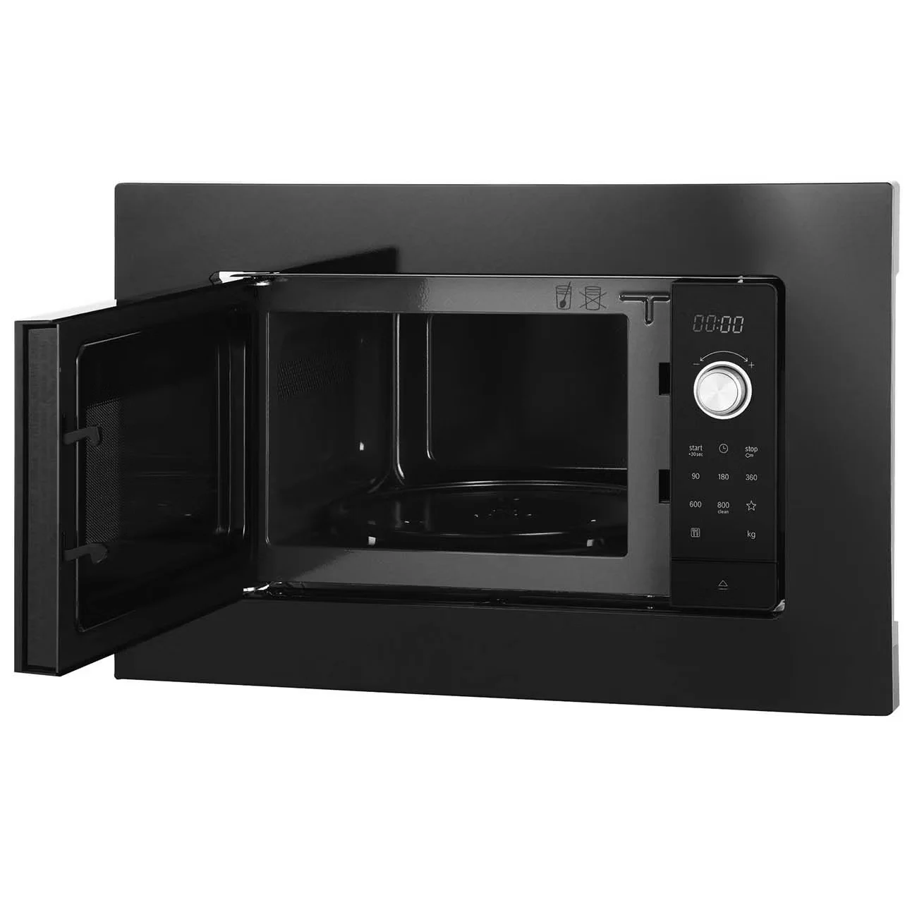 Микроволновая печь Bosch BFL623MB4 черный (встраиваемая)